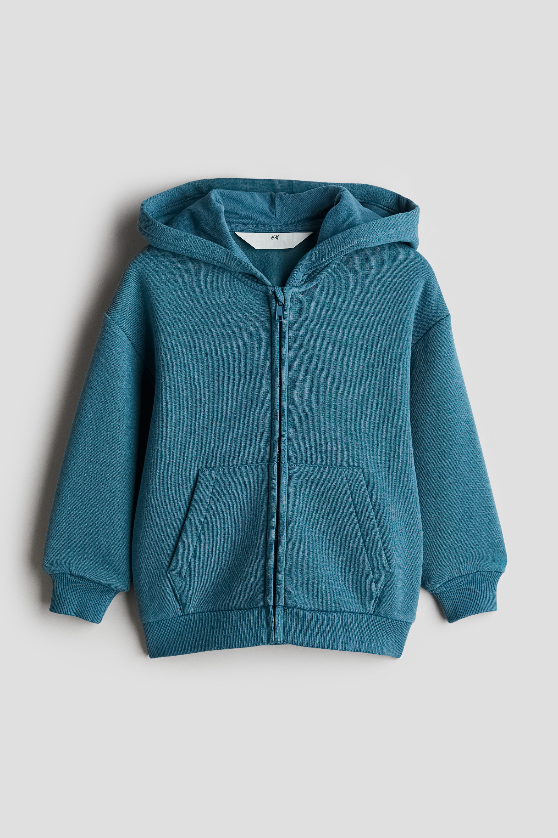 Zip-through hoodie