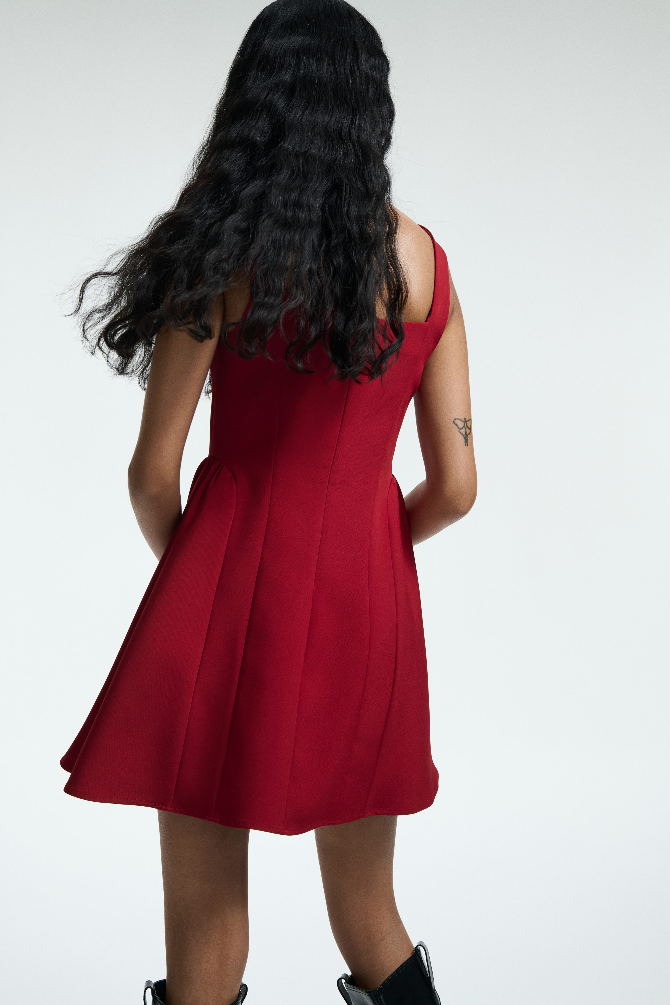 Flared-skirt dress Flared-skirt dress