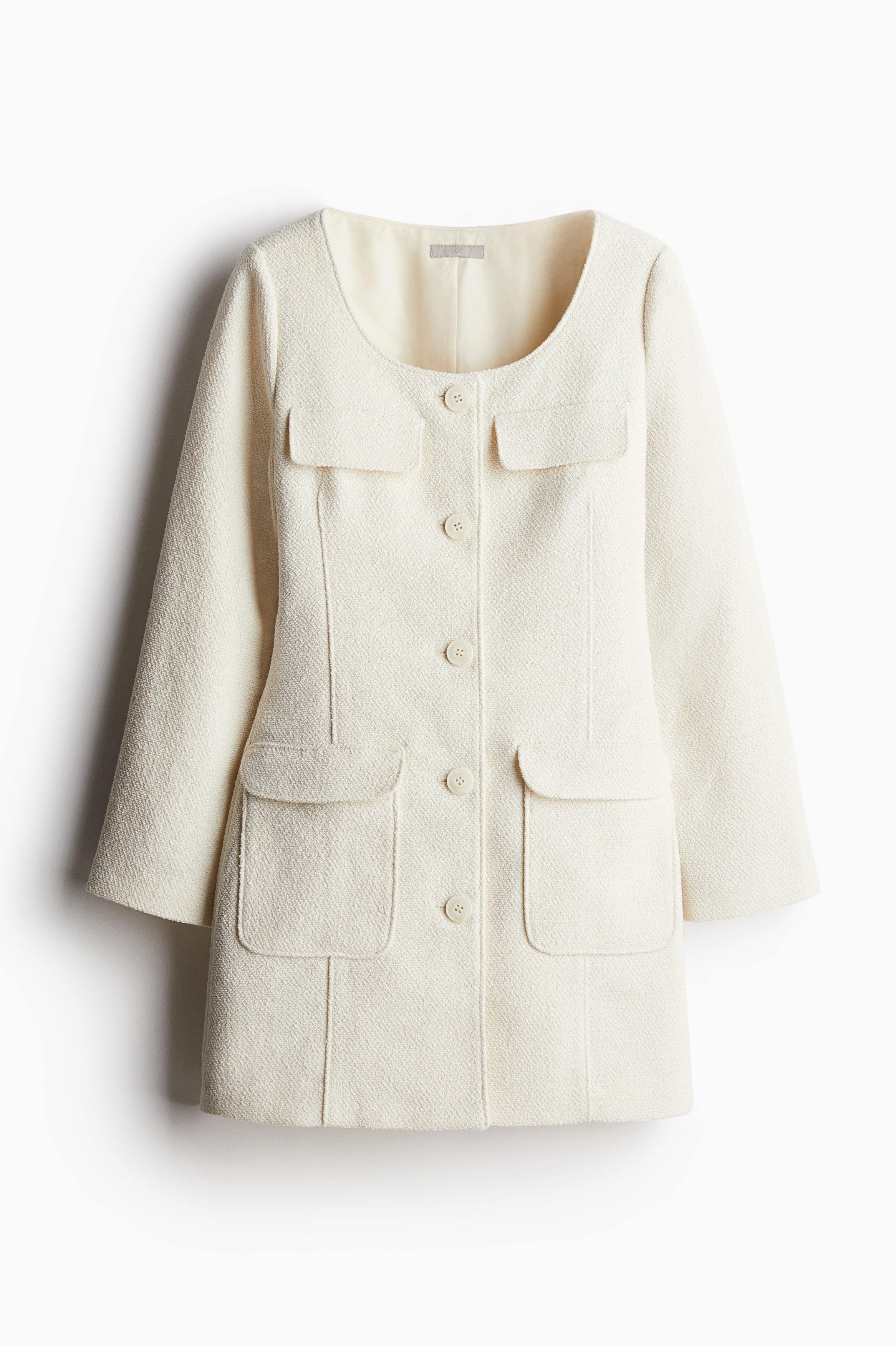 Bouclé blazer dress