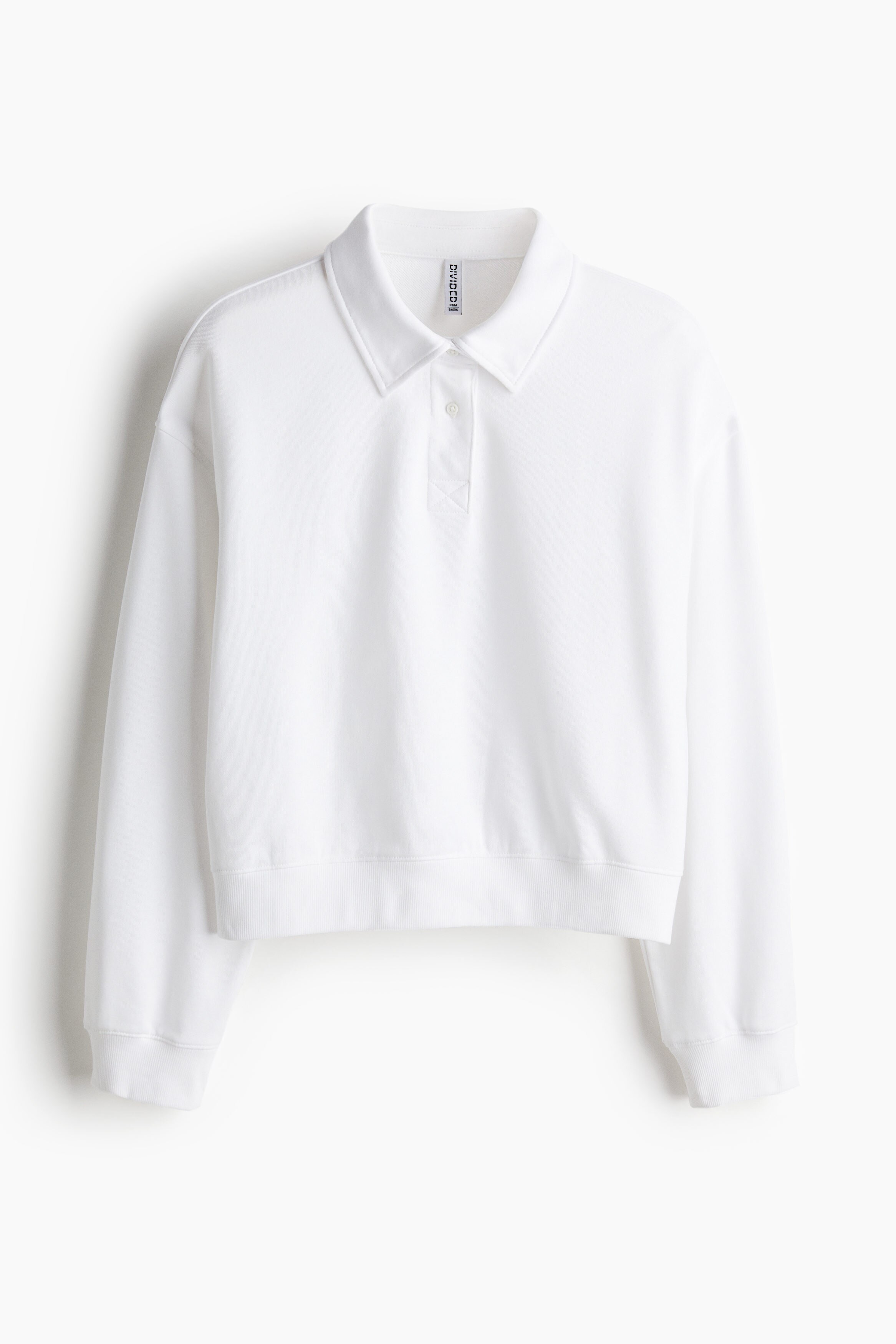 Long-sleeved polo shirt