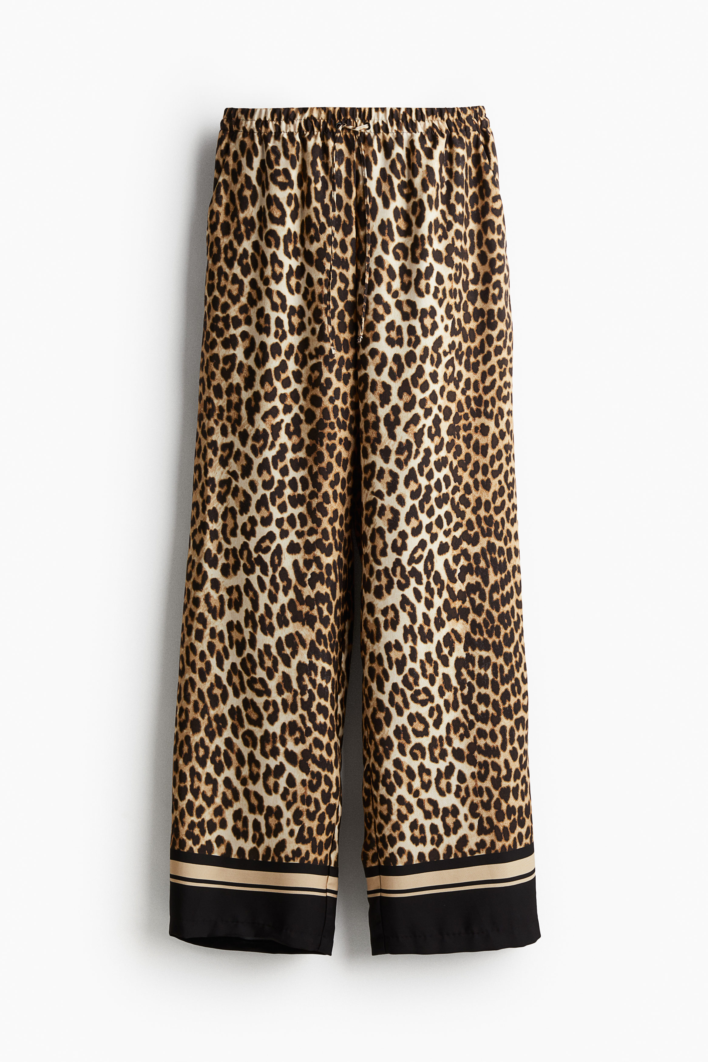 Wide pull-on trousers