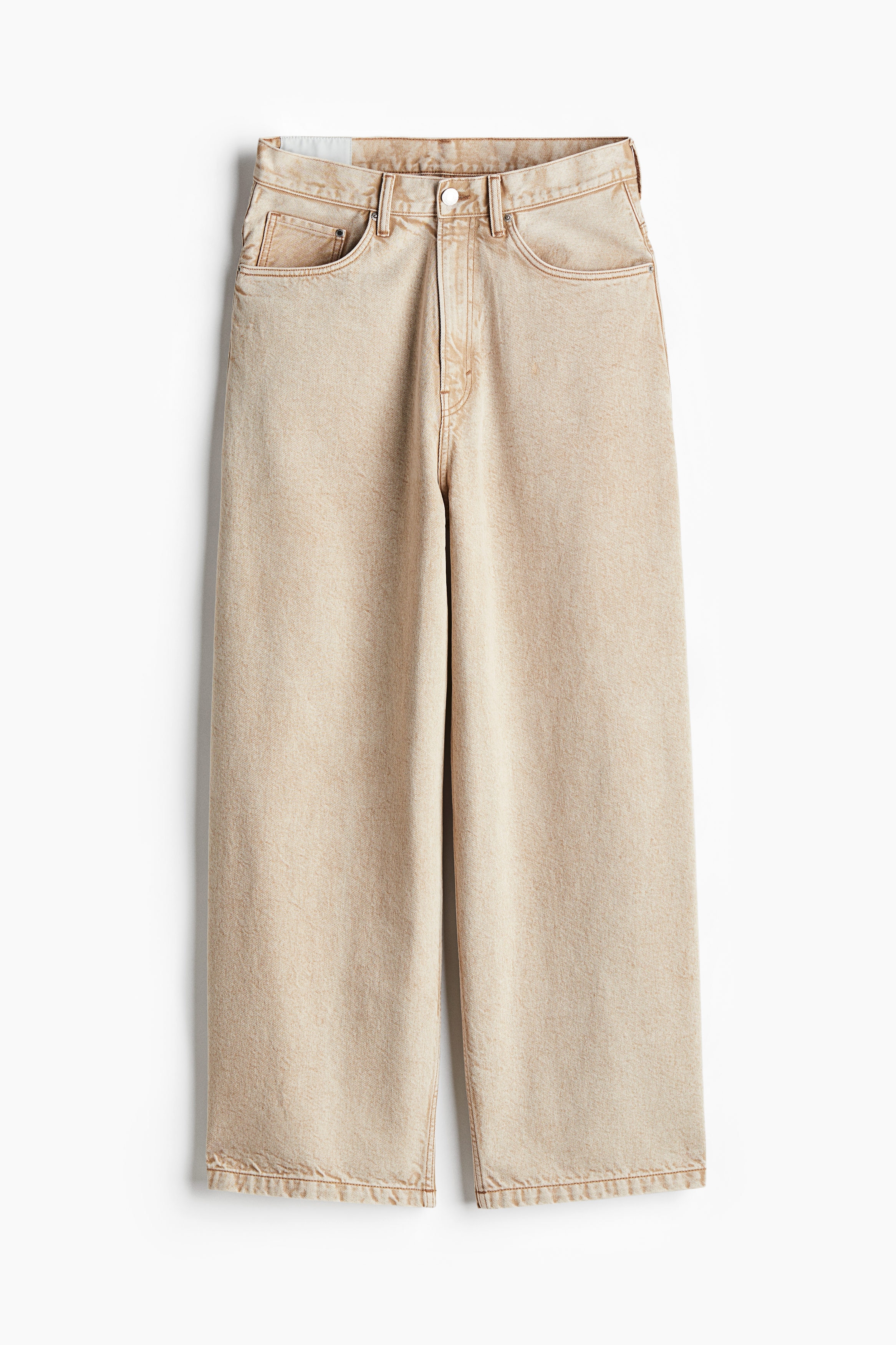 Not Dyed super baggy denim ベージュ Super Baggy Jeans