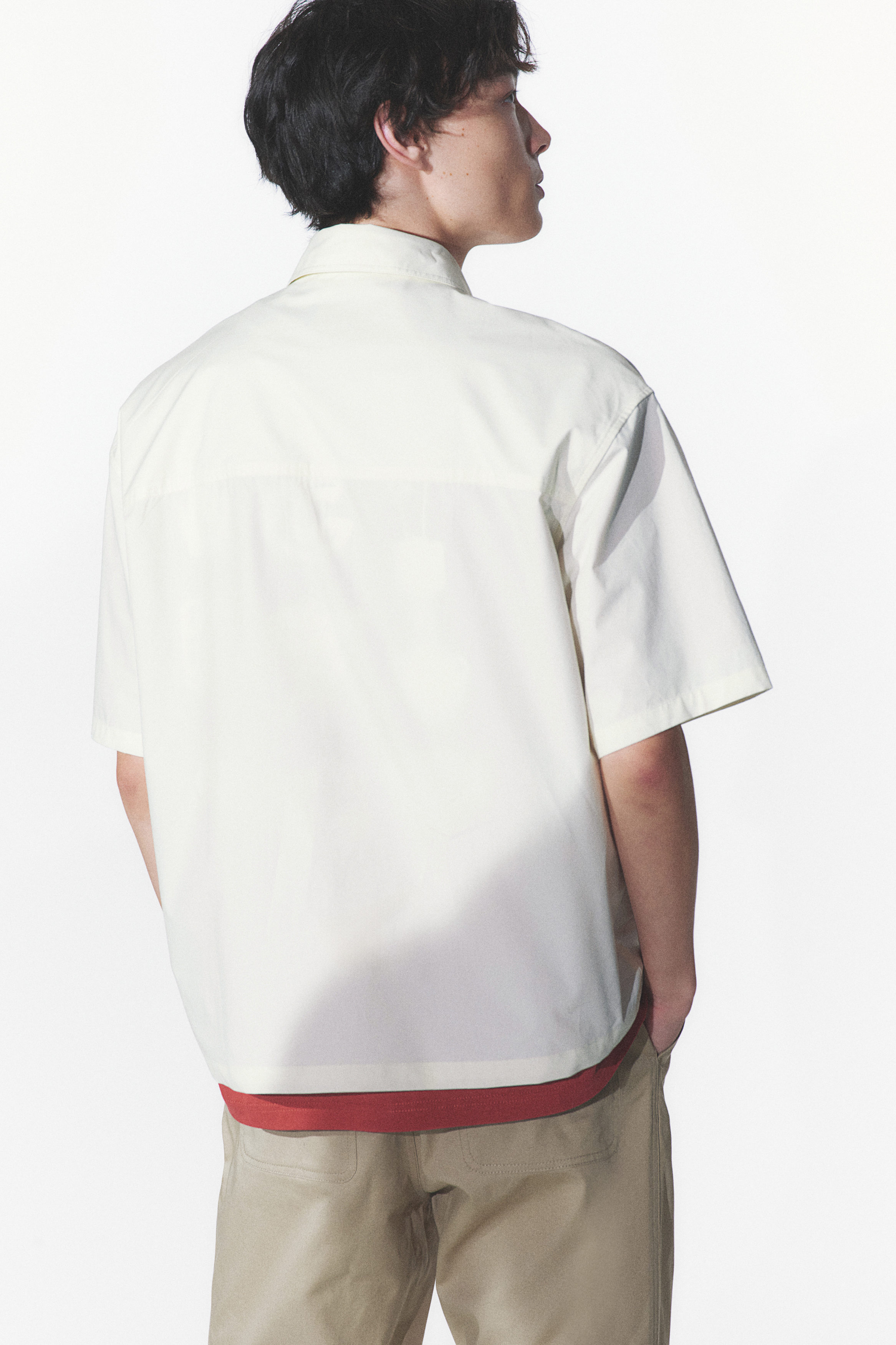 hmさま確認ページ♡ Loose Fit Zip-top shirt