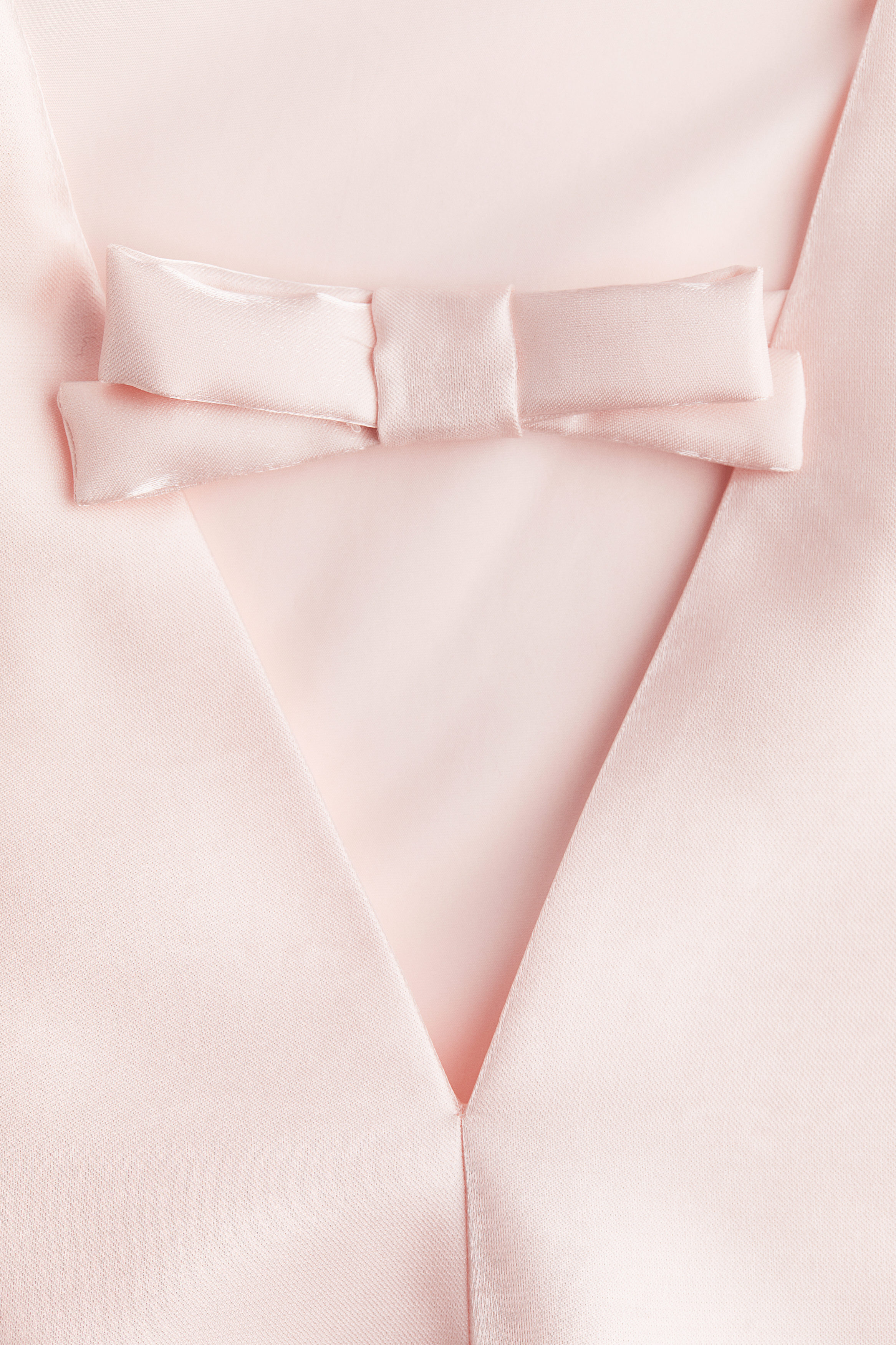 Bow-detail sleeveless dress