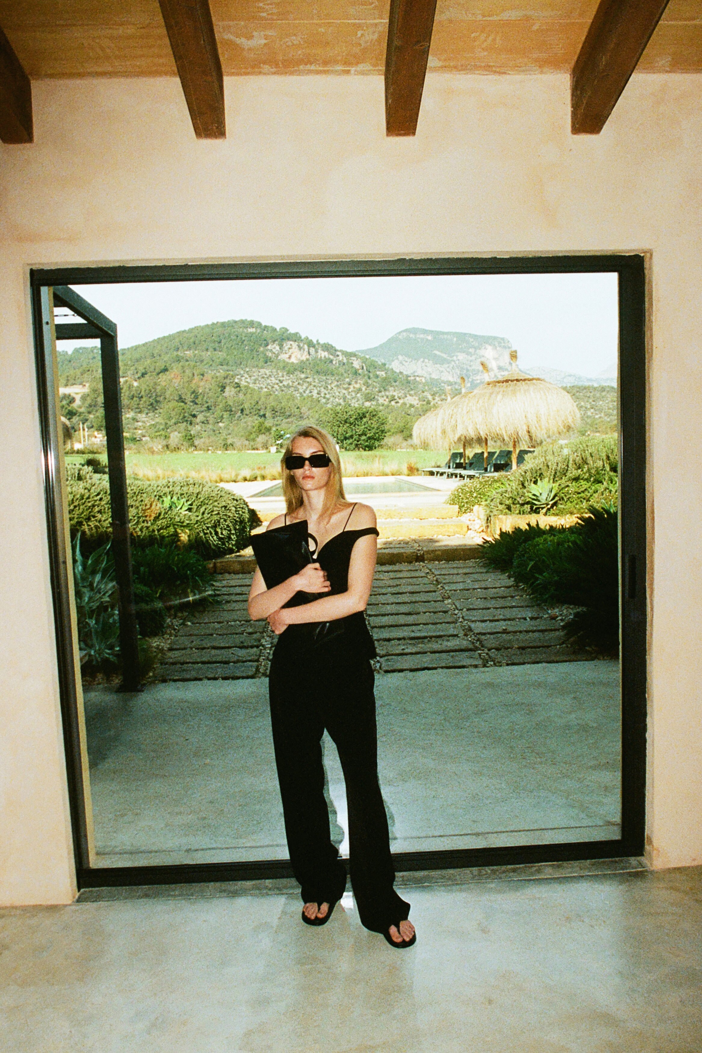 Wide trousers