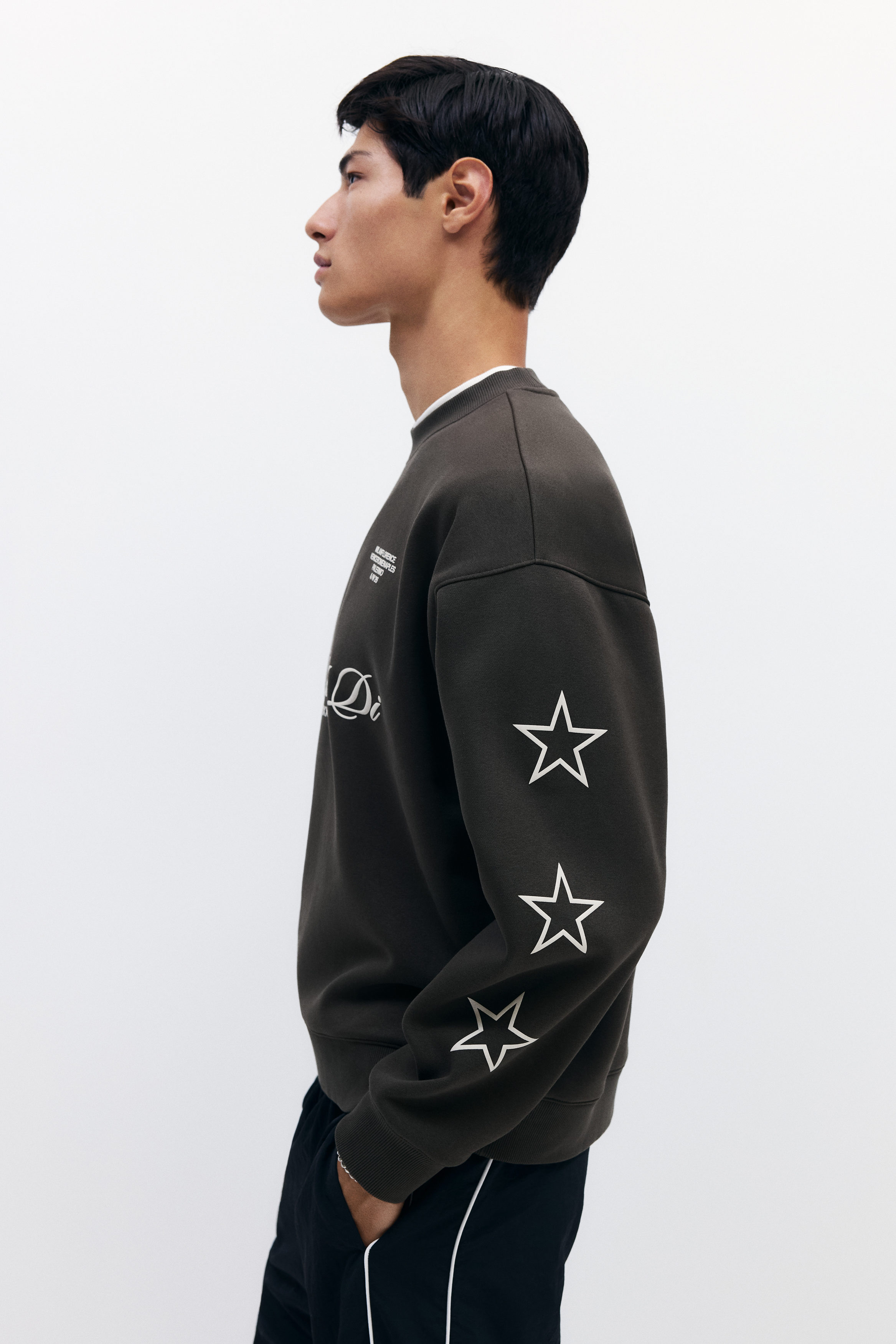 Oversized Fit Printed sweatshirt
