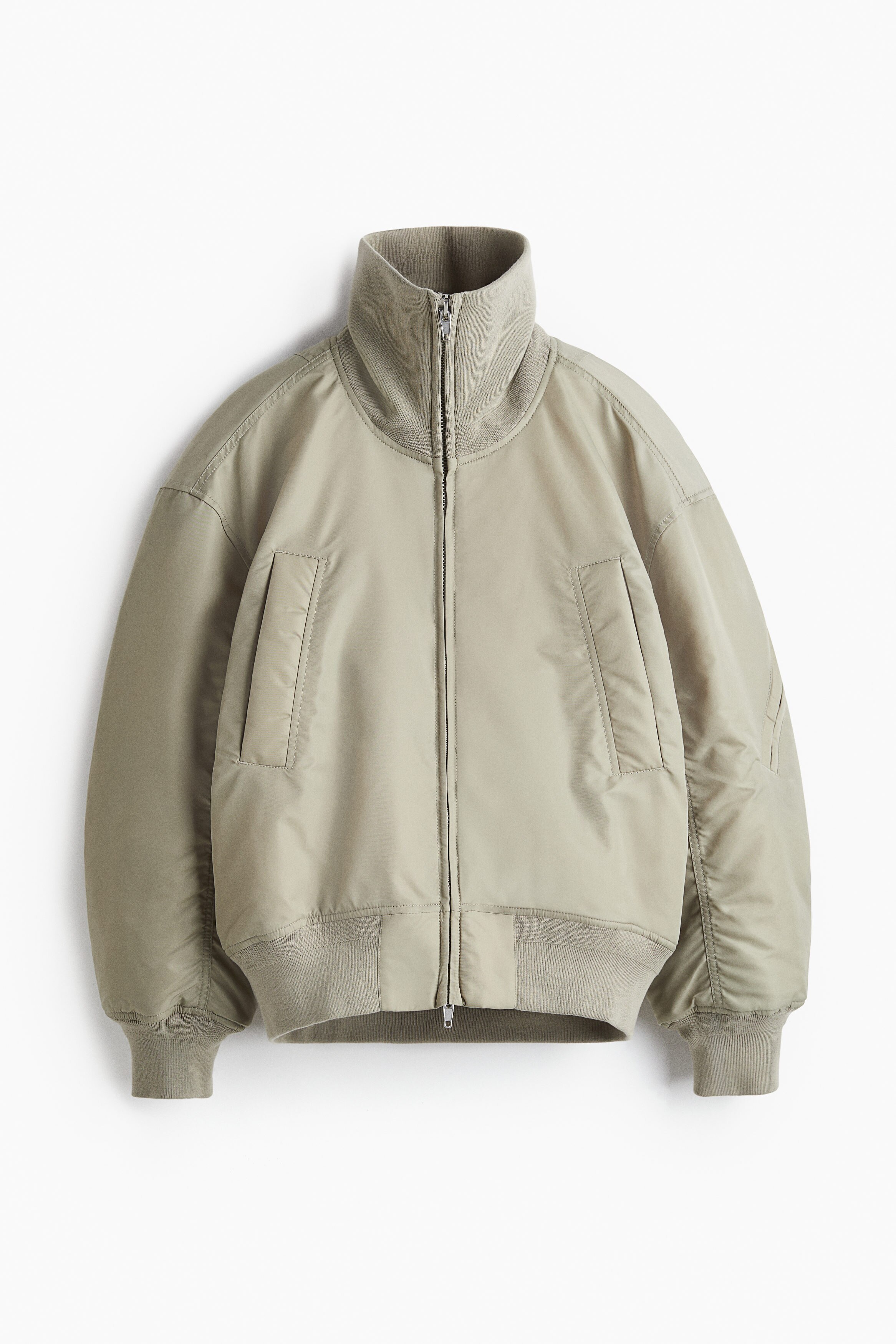 Padded bomber jacket