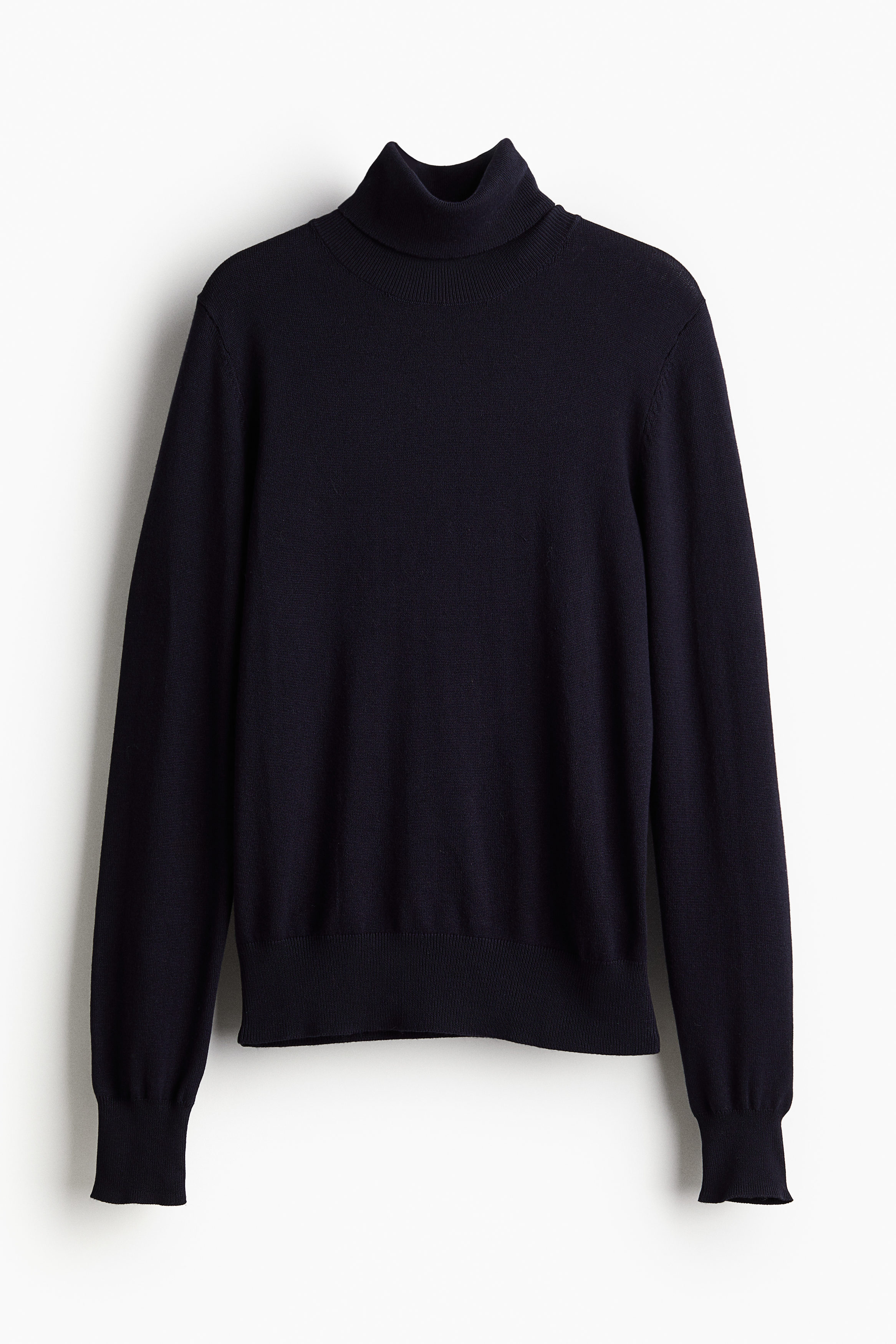 Polo-neck jumper