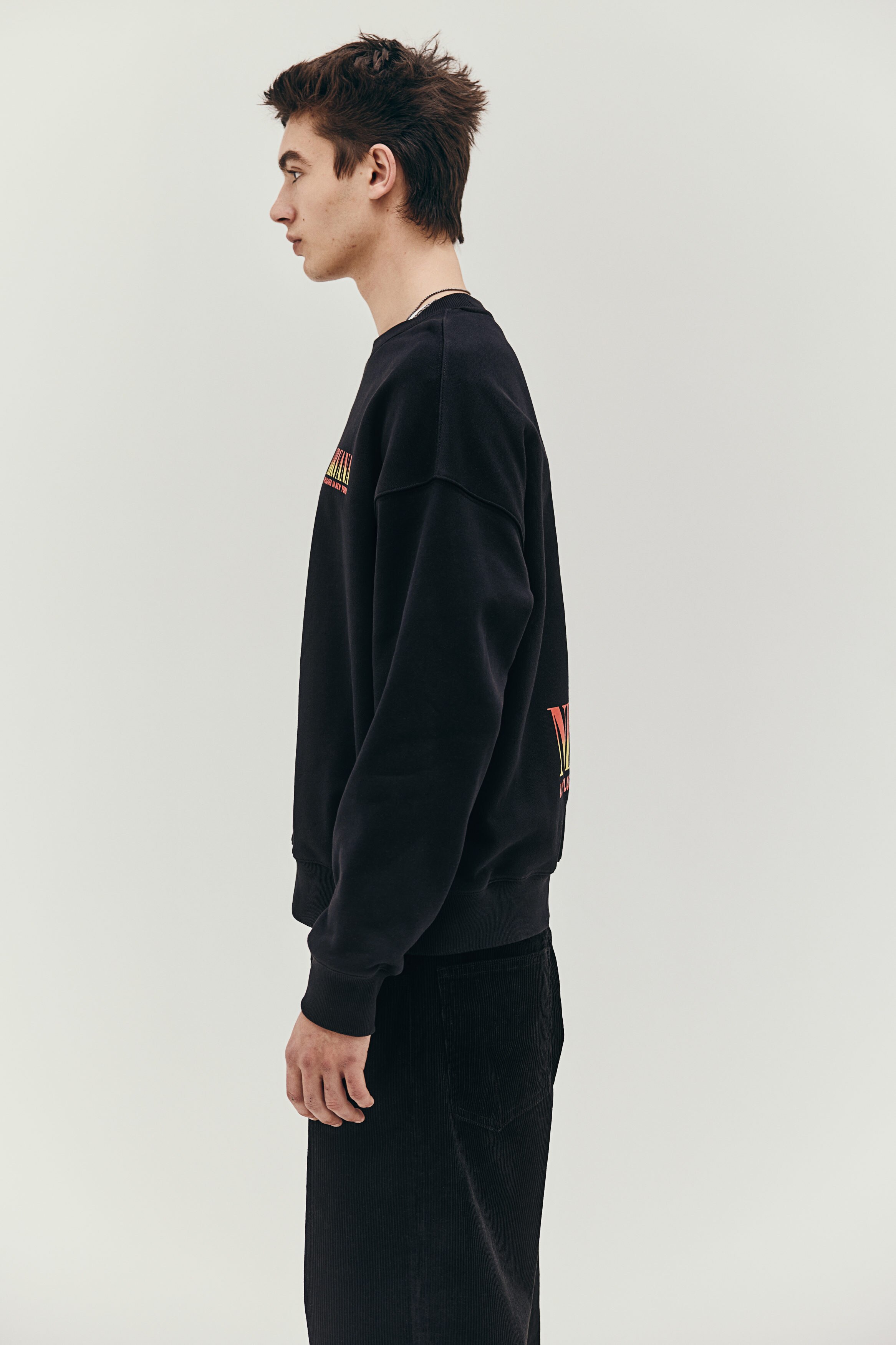 Oversized Fit Printed sweatshirt