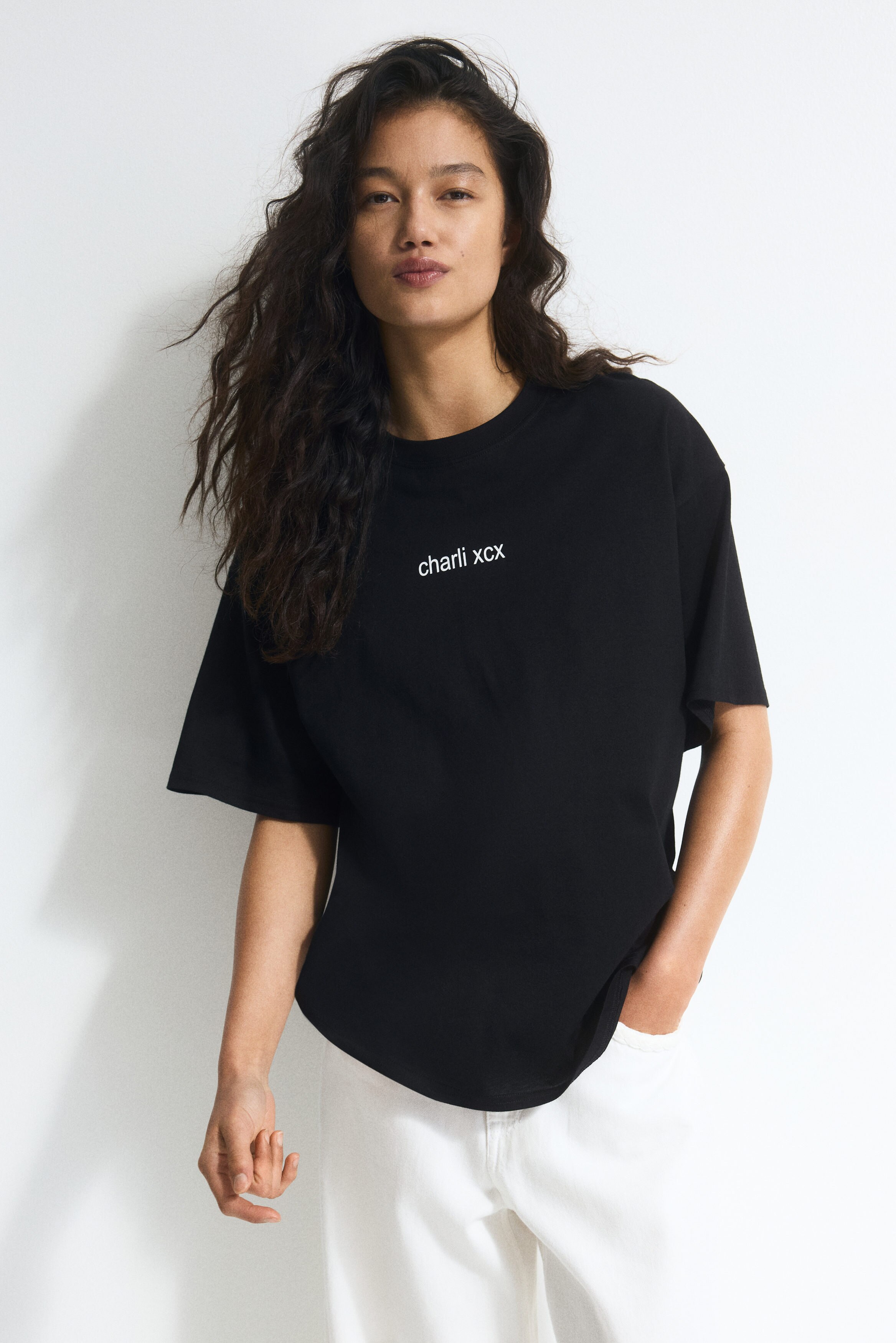 Oversized printed T-shirt