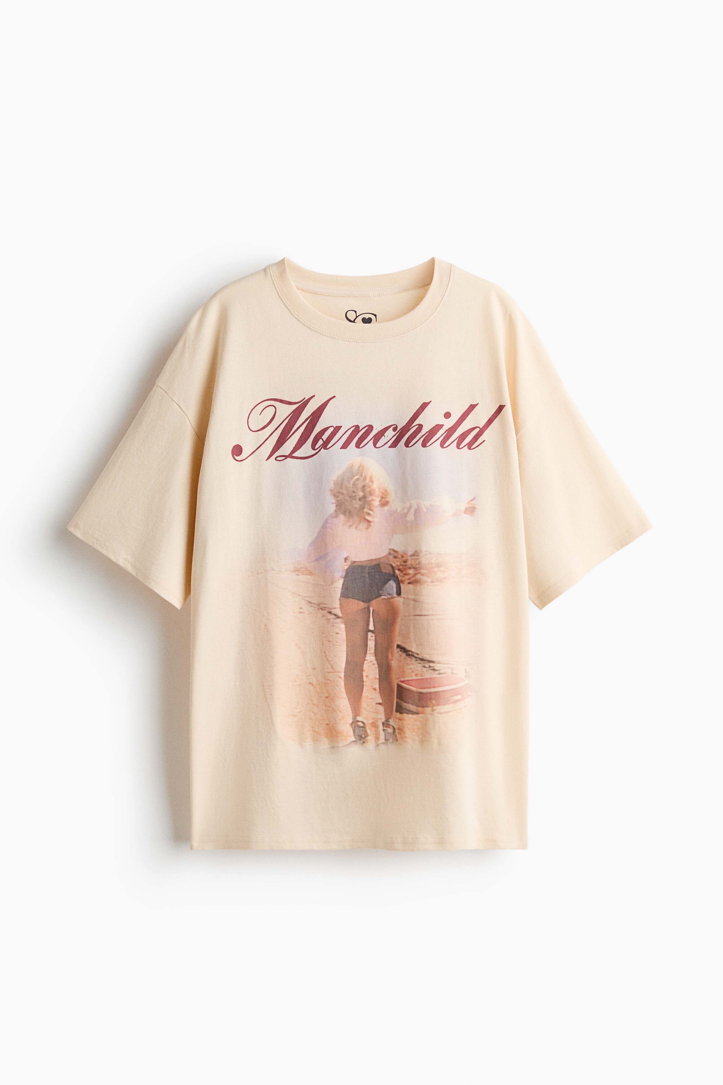 Oversized printed T-shirt