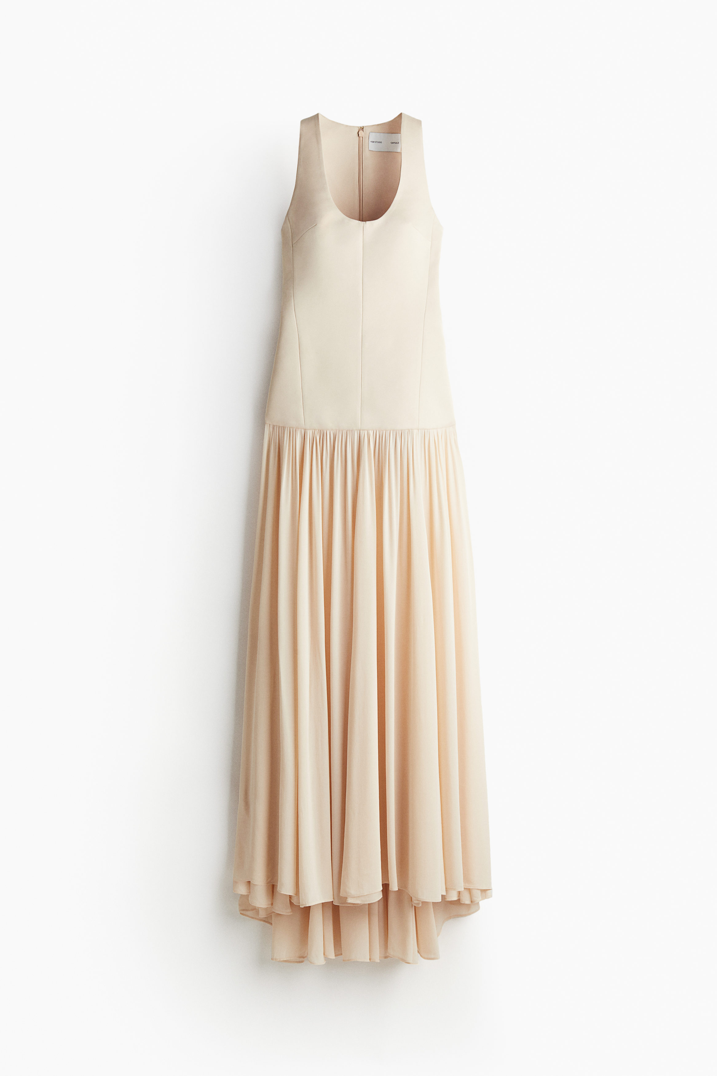 drop waist dress hm Benedetta Black & Cream Long-Sleeve Drop-Waist Maxi Dress – Club L London