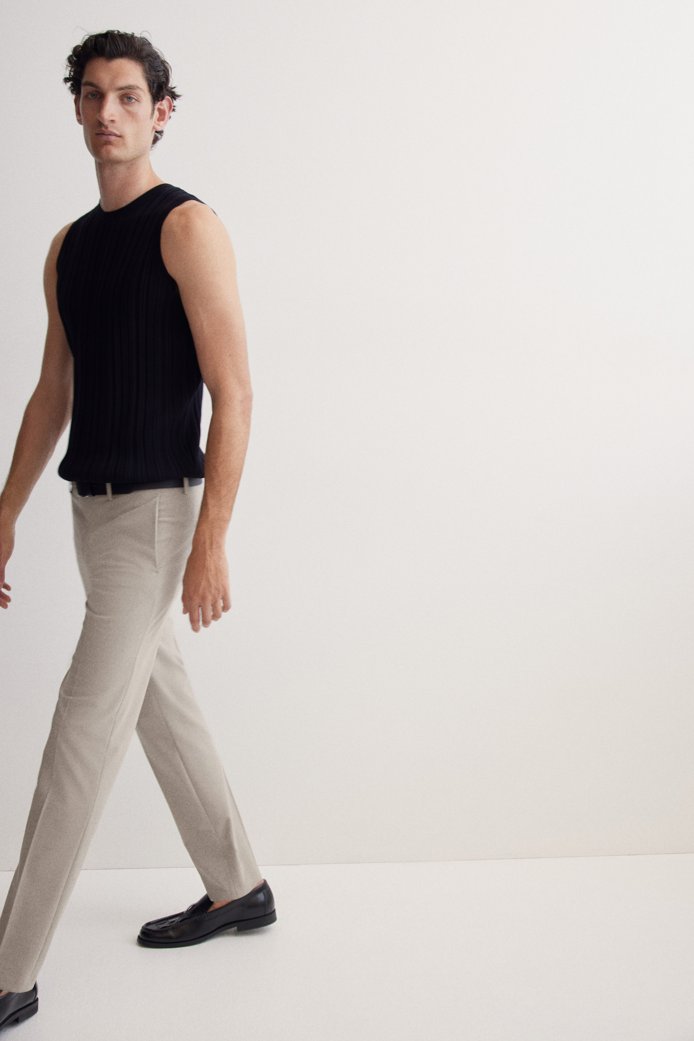Slim Fit Tailored Trousers