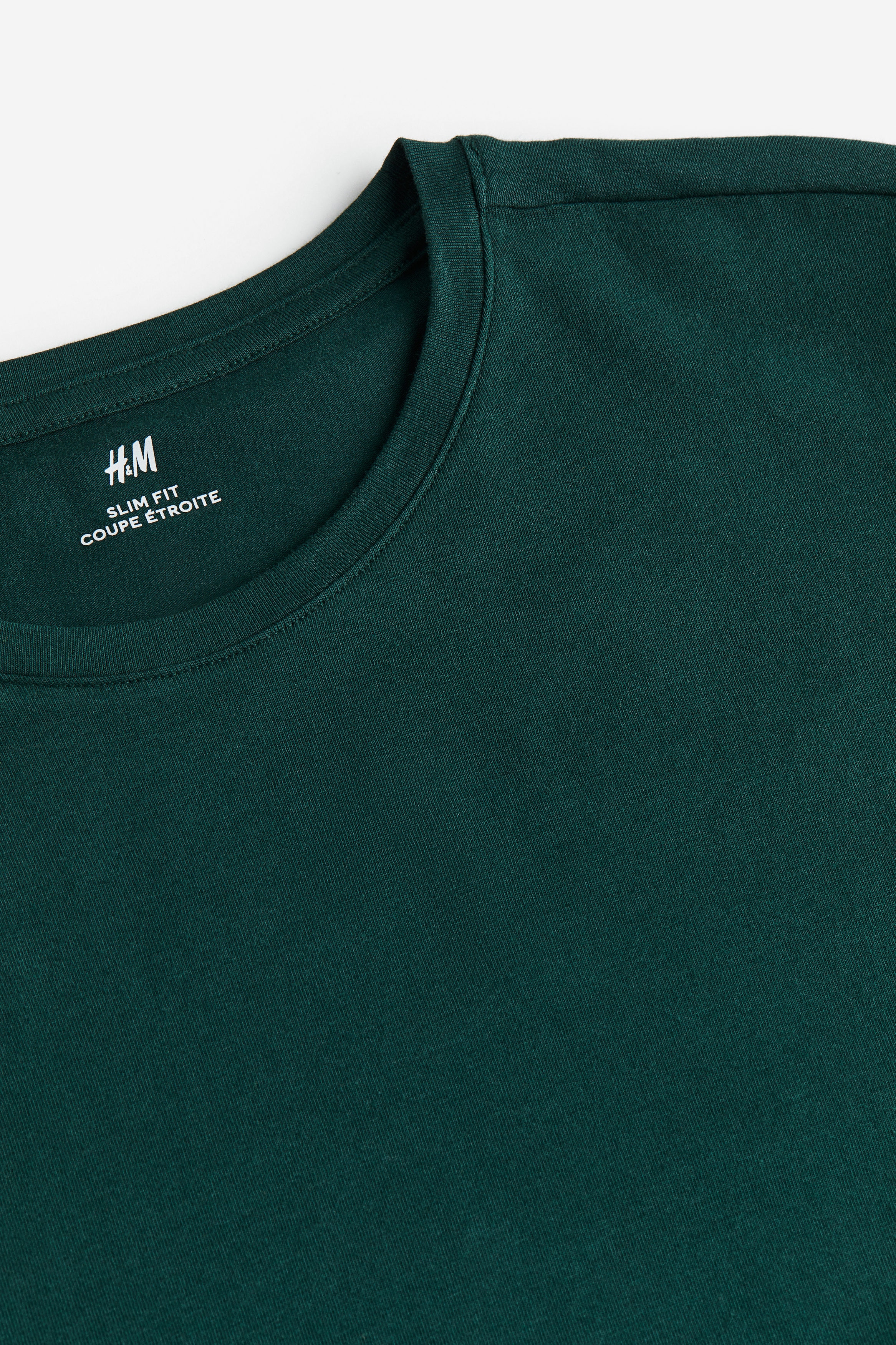 Slim Fit Round-necked T-shirt