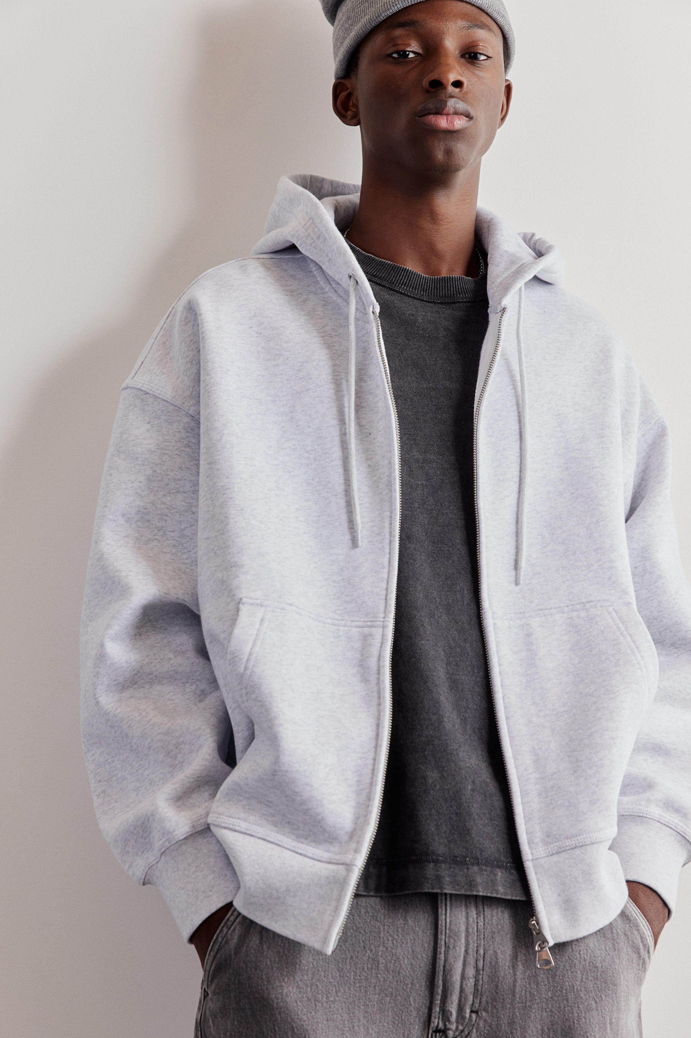Loose Fit Printed hoodie