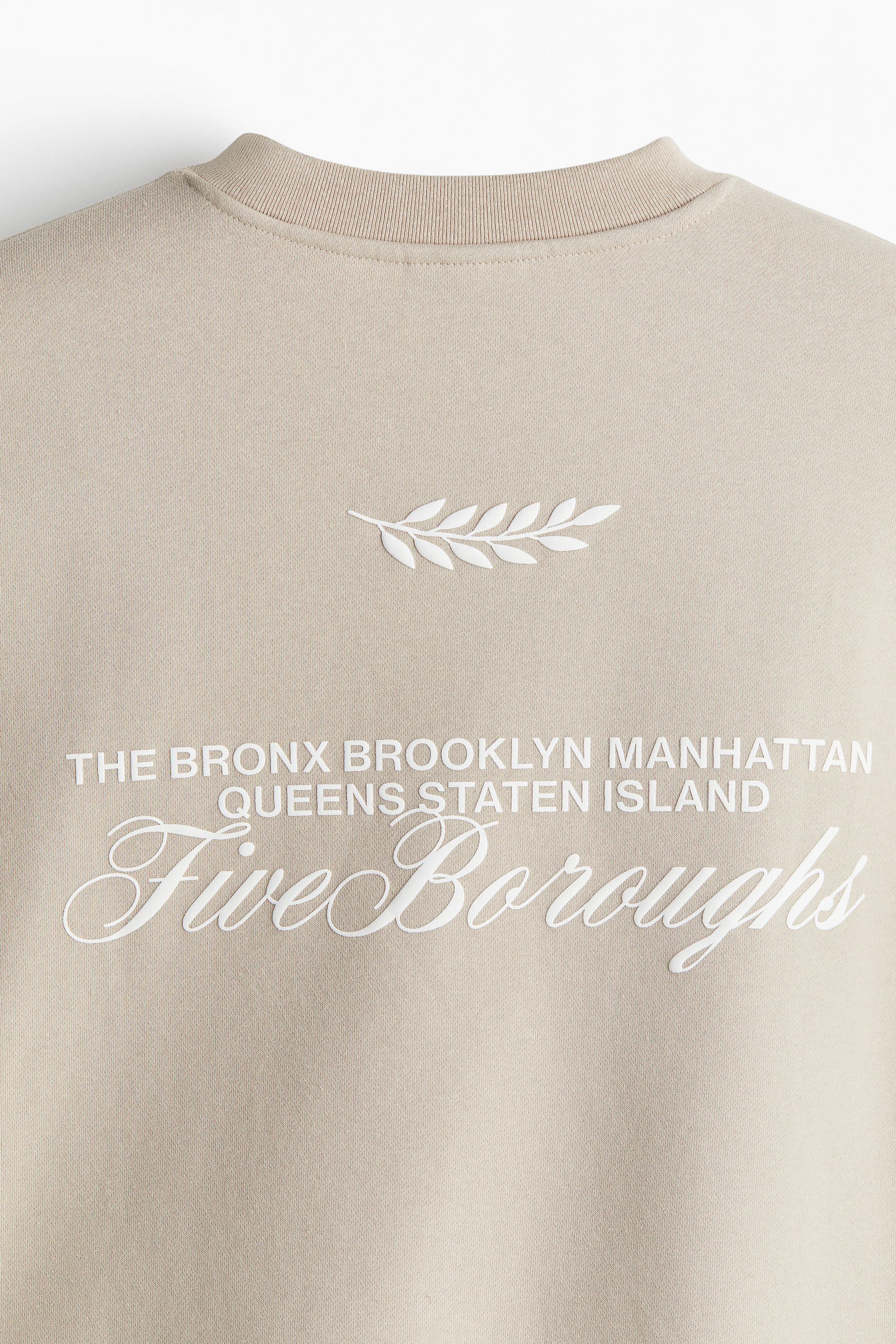 Loose Fit Printed sweatshirt