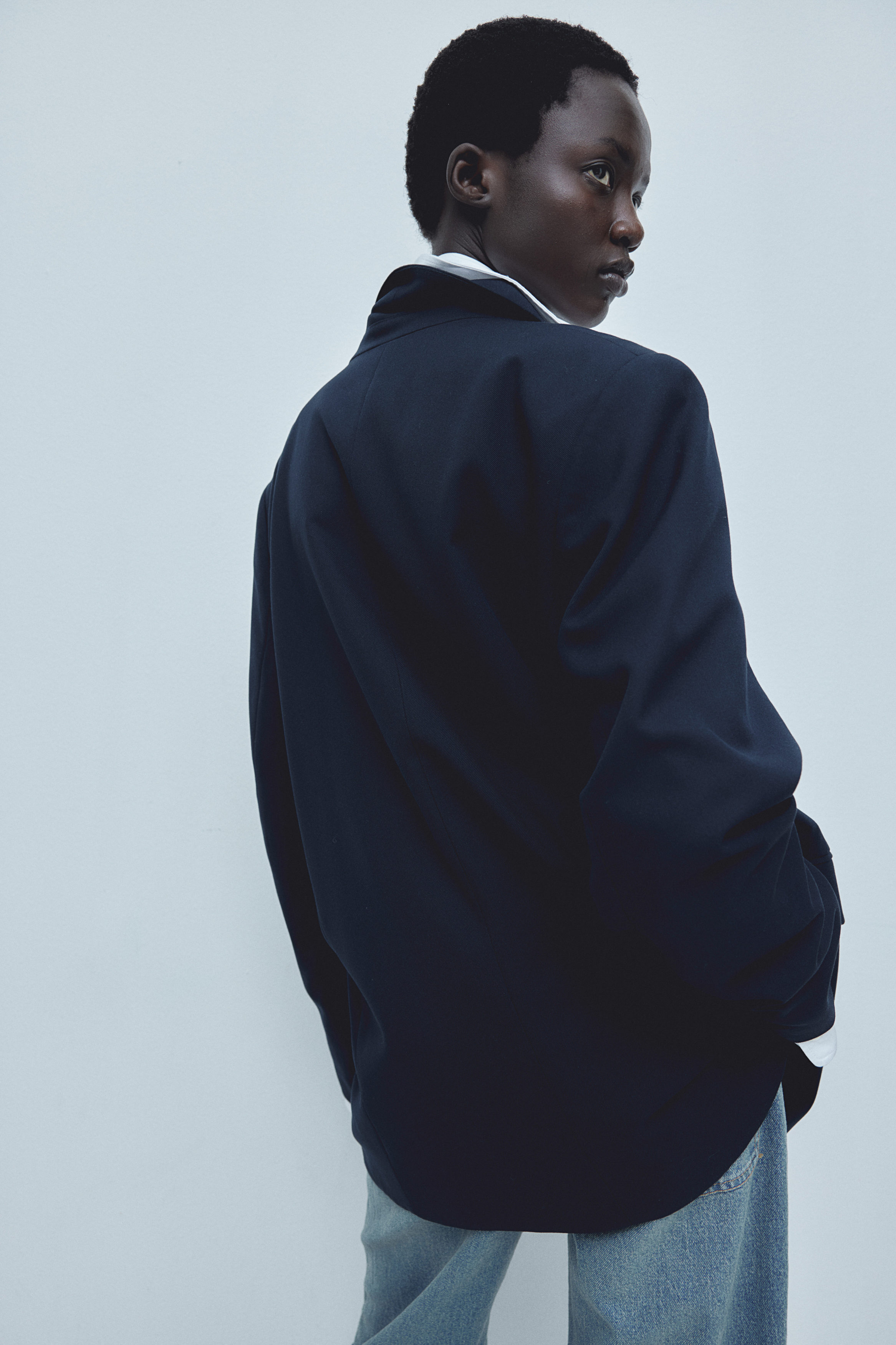Double-breasted blazer