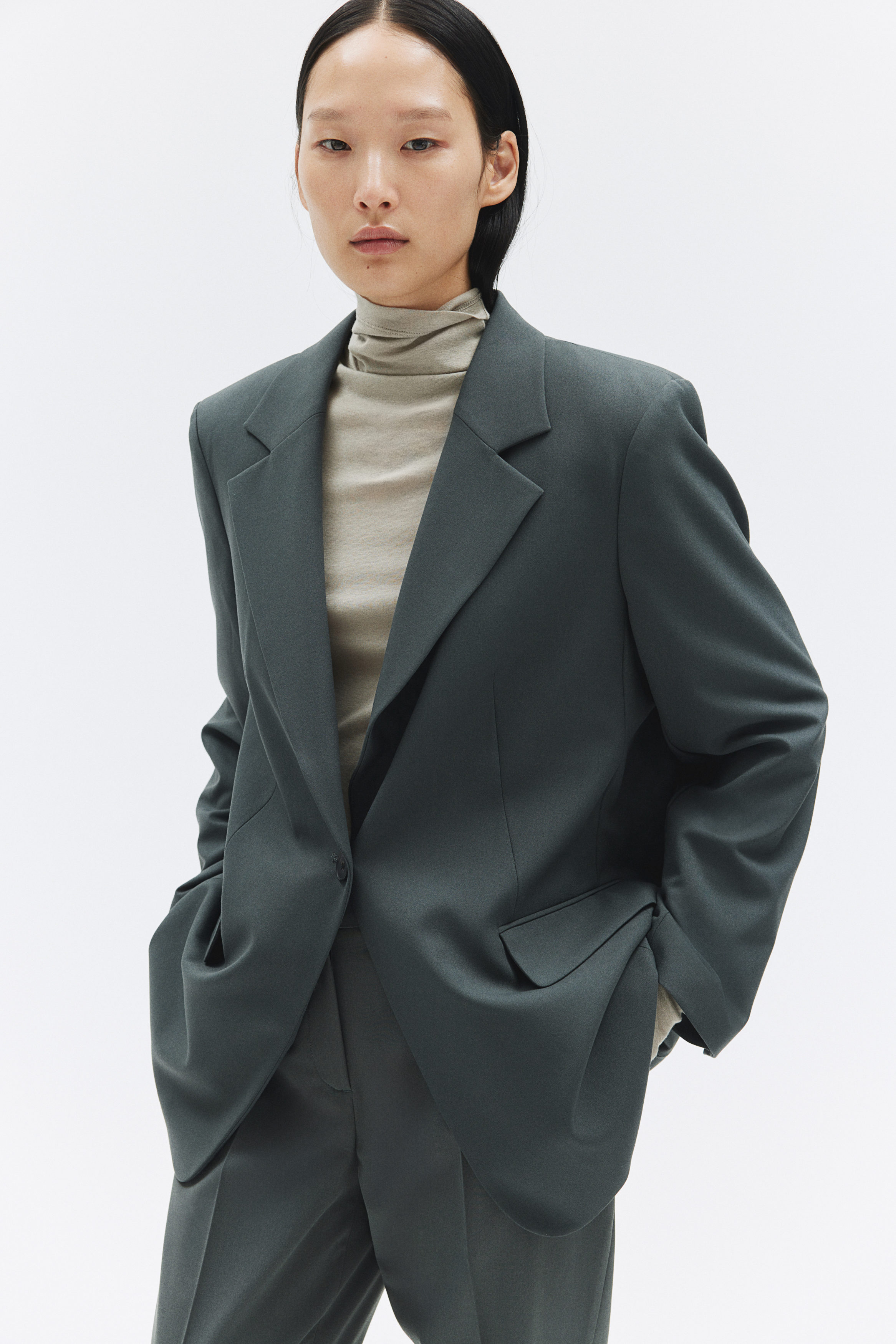 Single-breasted blazer