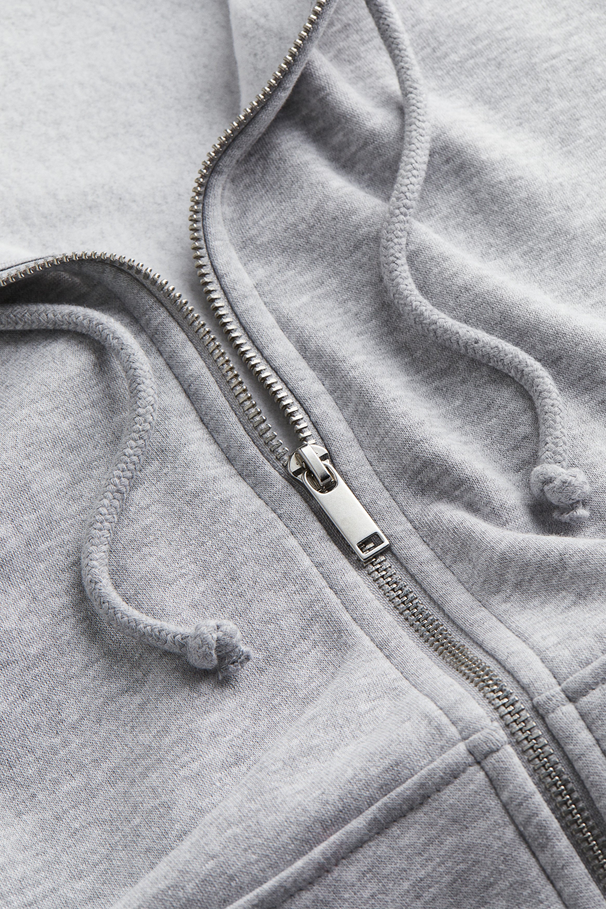 Zip-through hoodie