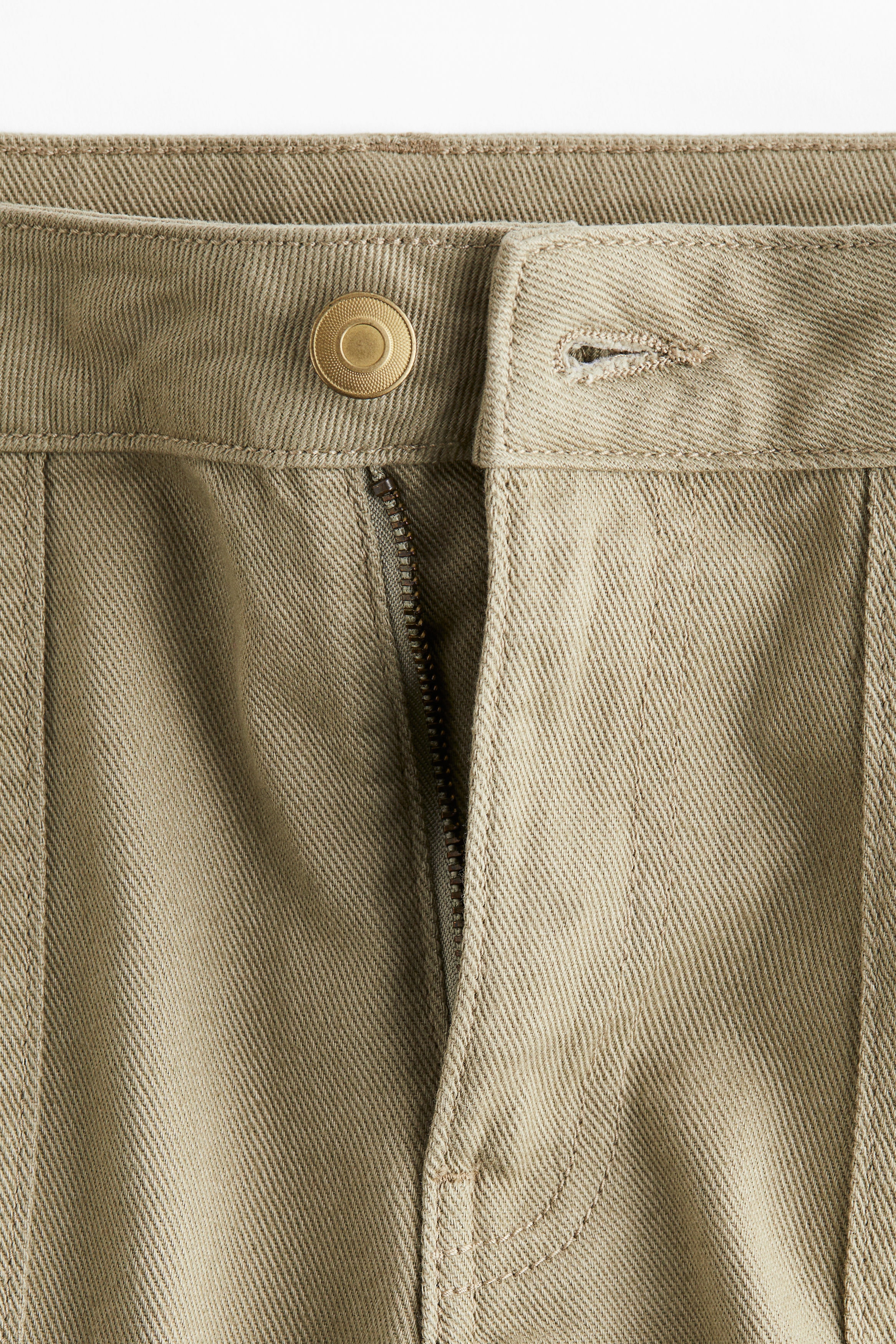 Cotton twill trousers