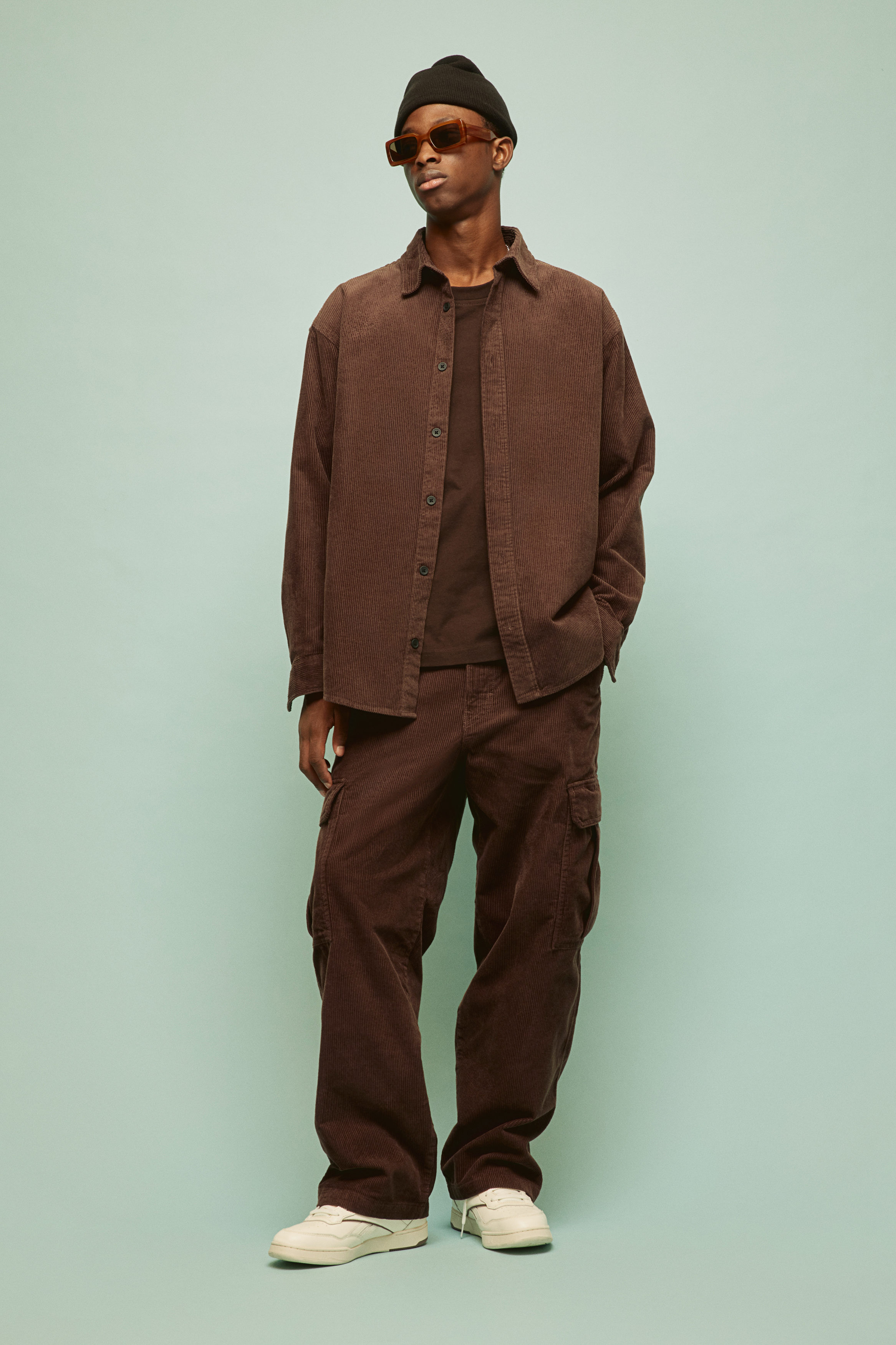 Loose Fit Corduroy shirt