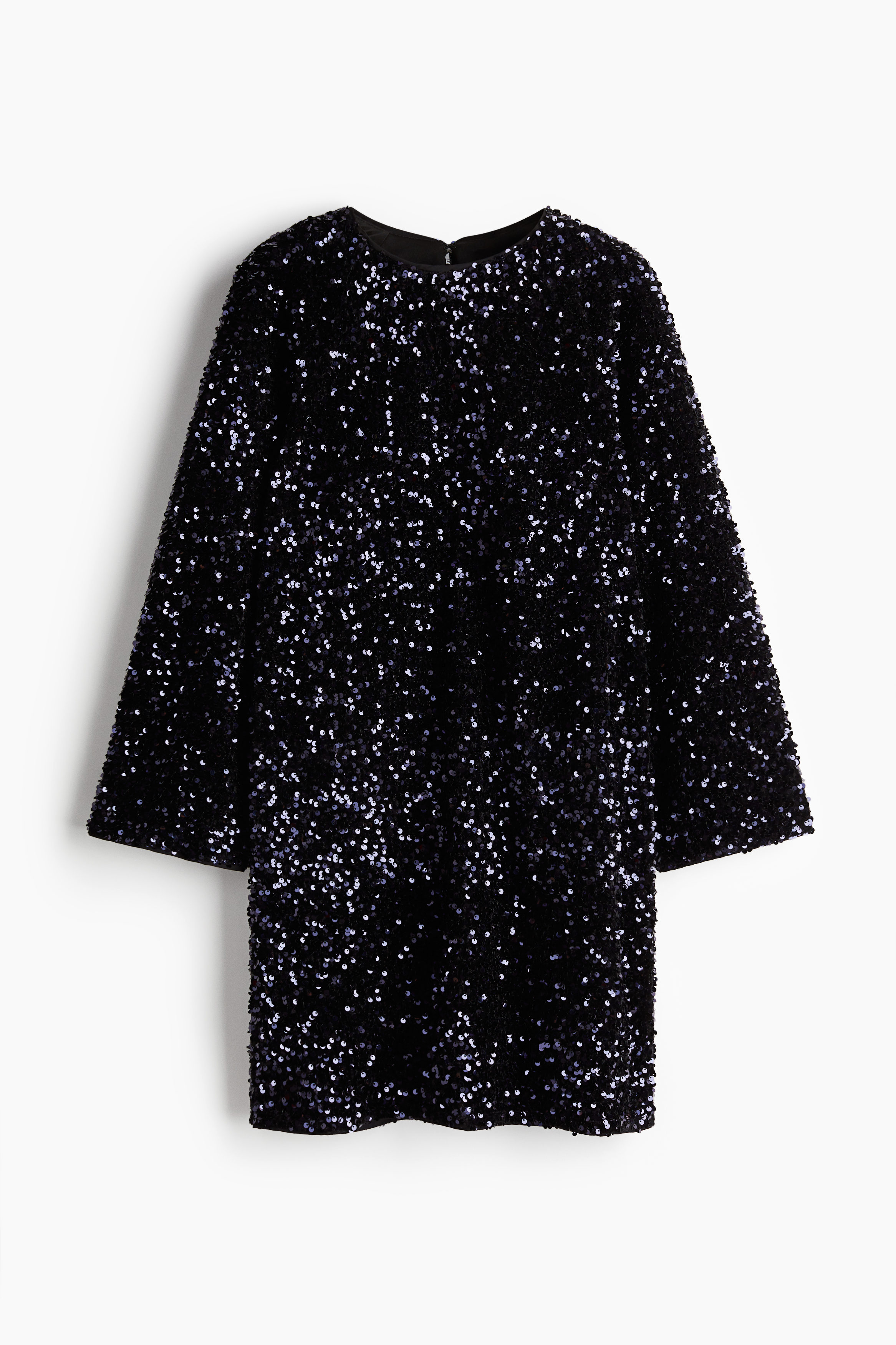 Sequined A-line dress