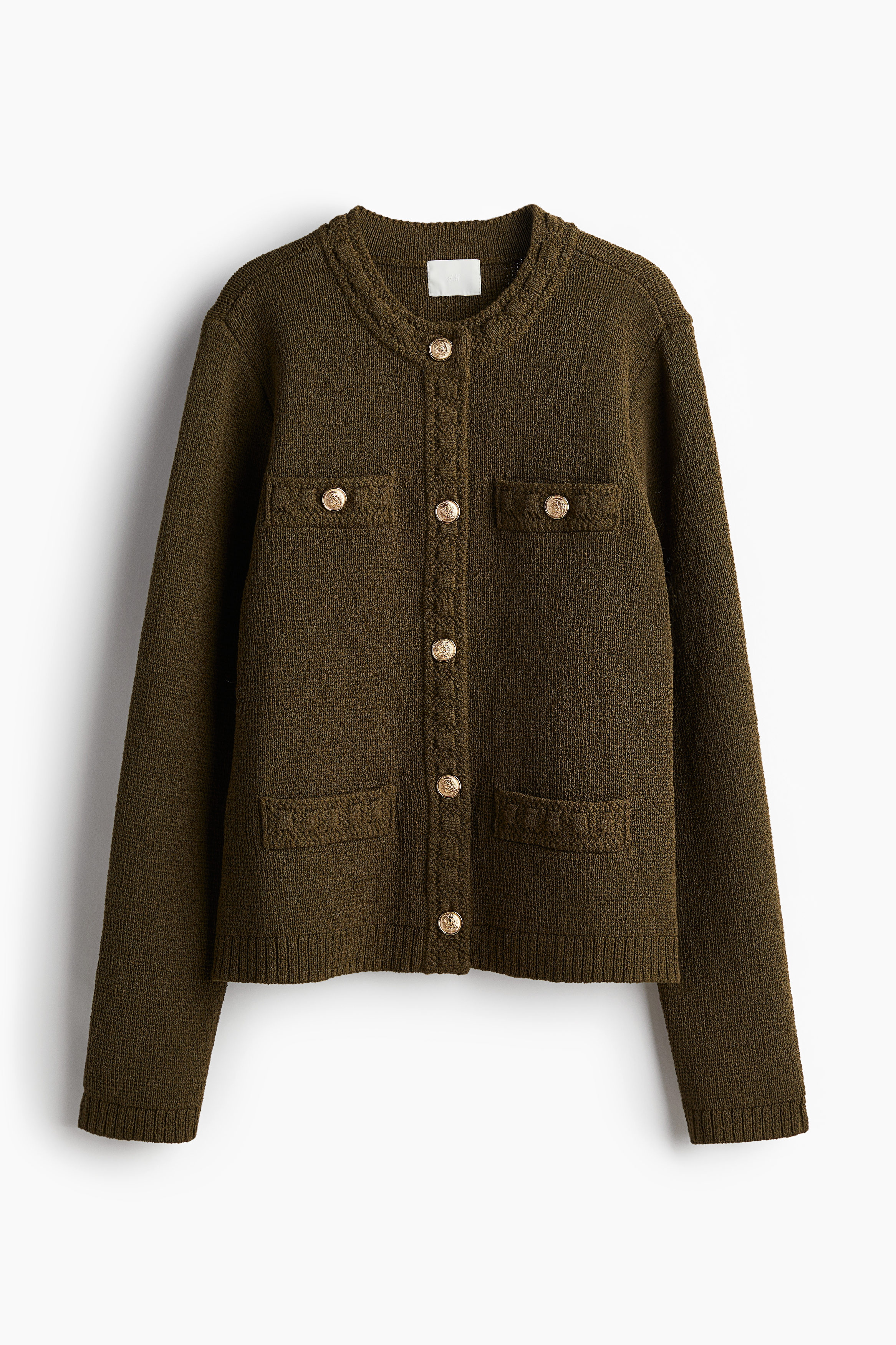T/C BASIC KNIT SHIRT CARDIGAN M チャコール 🔸新品！ 🔹WYM LIDNM/ T/C BASIC KNIT SHIRT CARDIGAN 【顏色