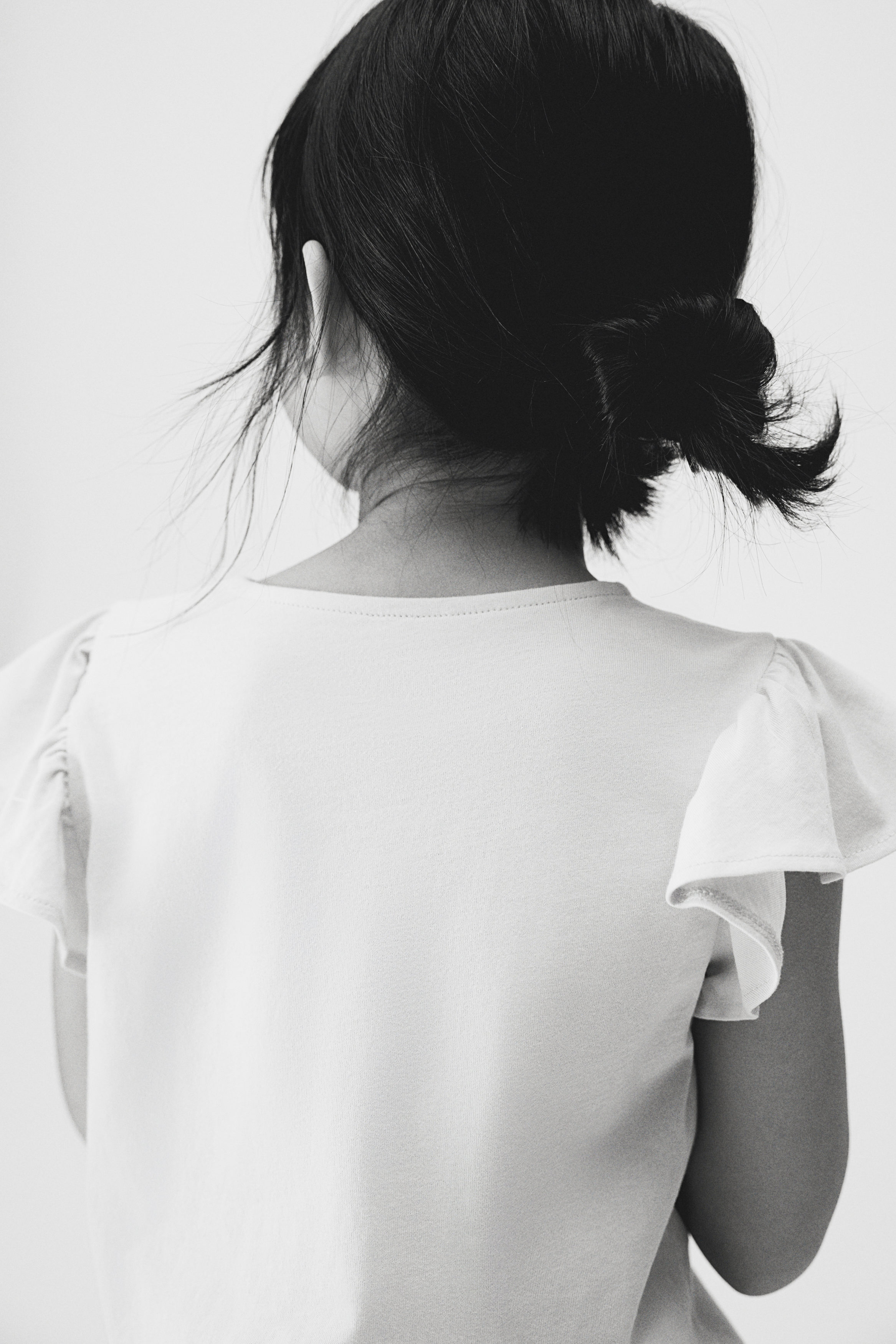 Flutter-sleeved top