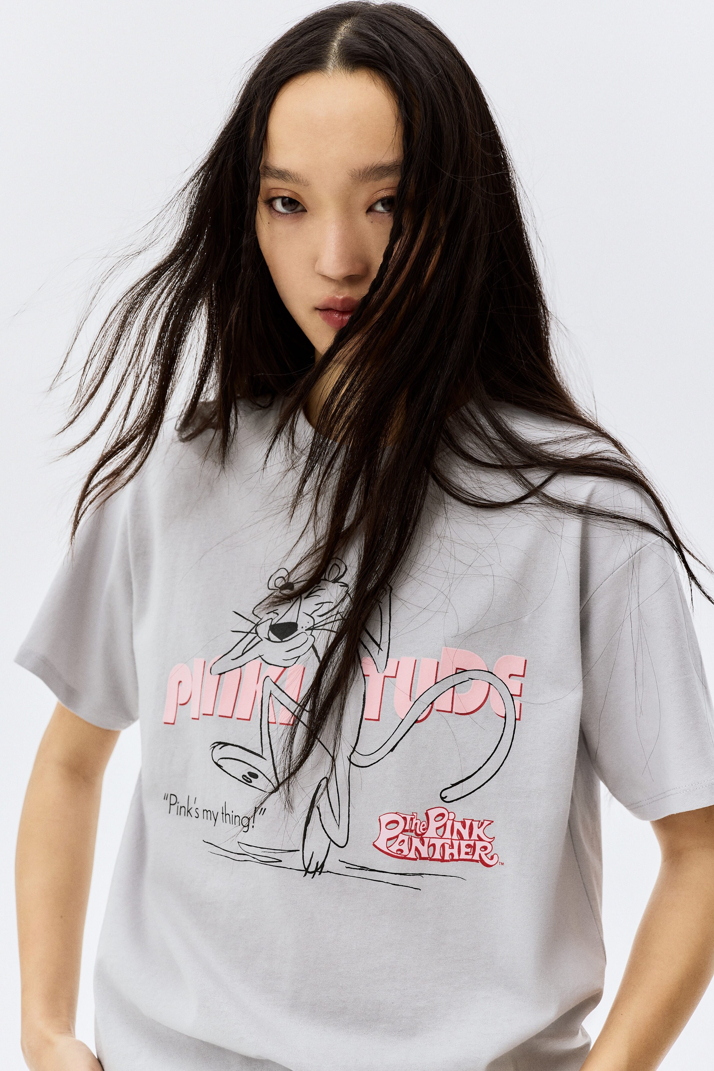 Oversized printed T-shirt