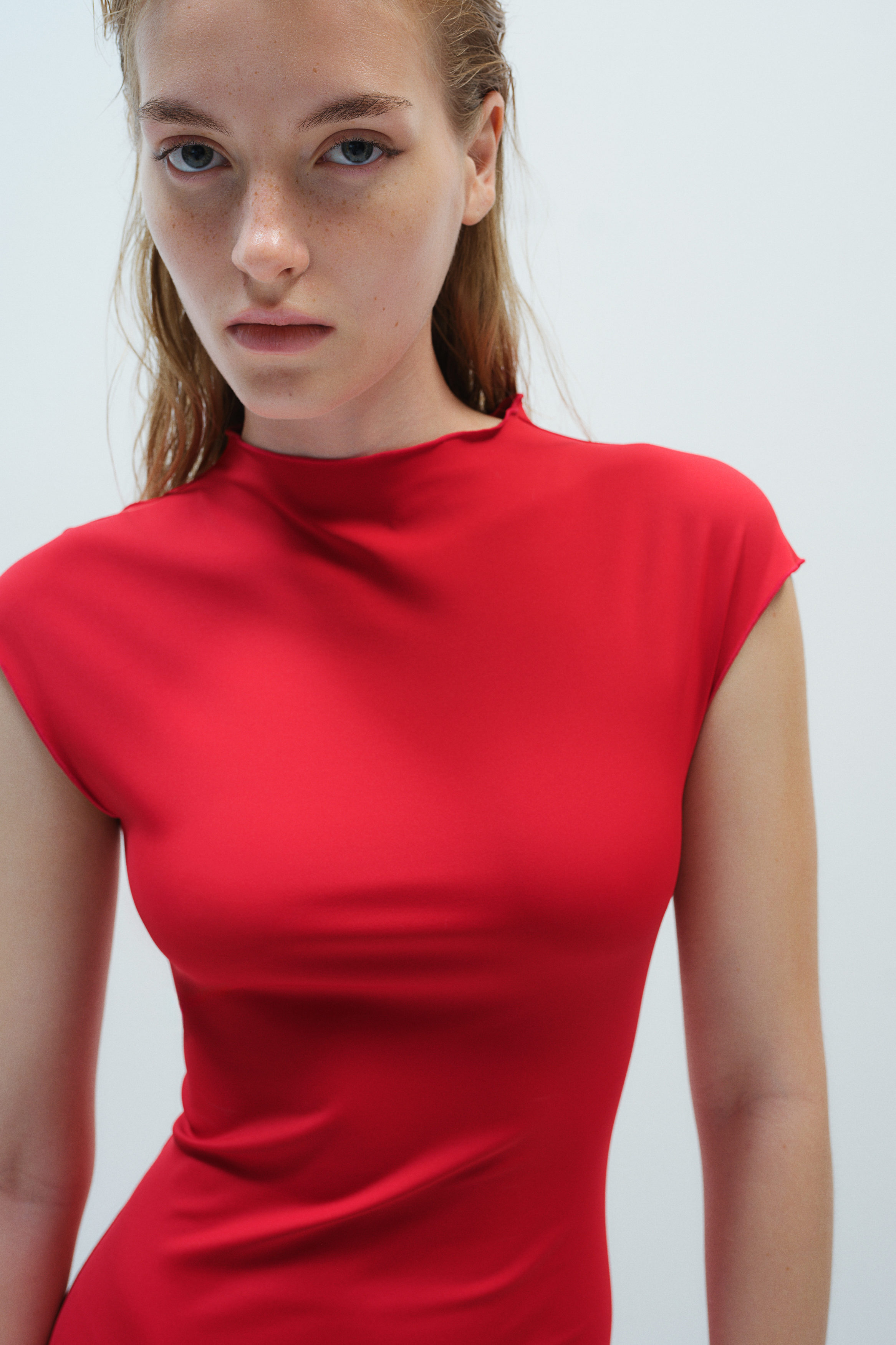 Jersey bodycon mini dress