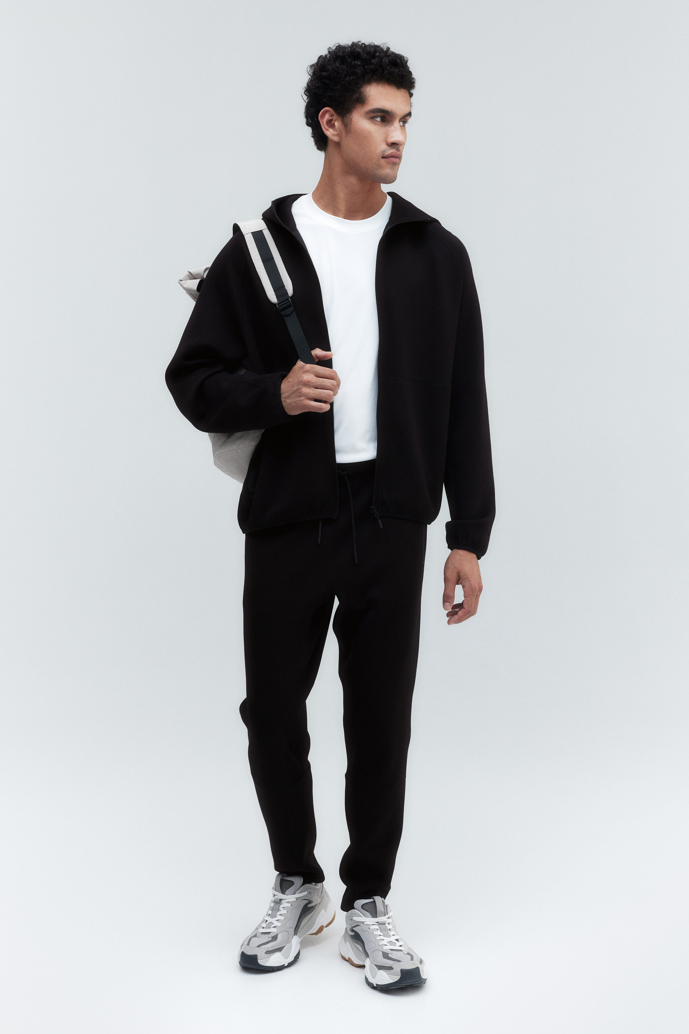 Sports zip-through hoodie with DryMove™