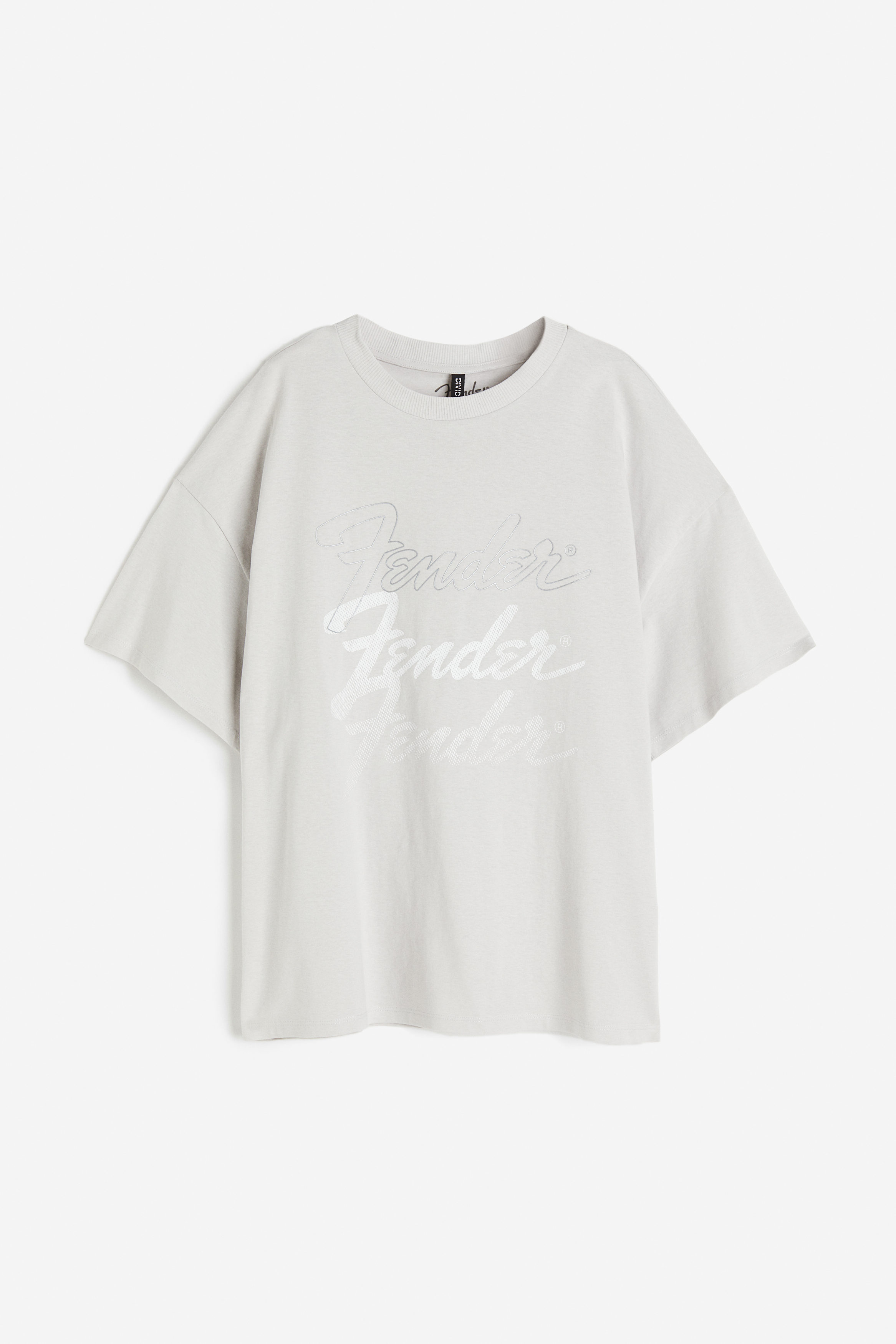 Oversized printed T-shirt