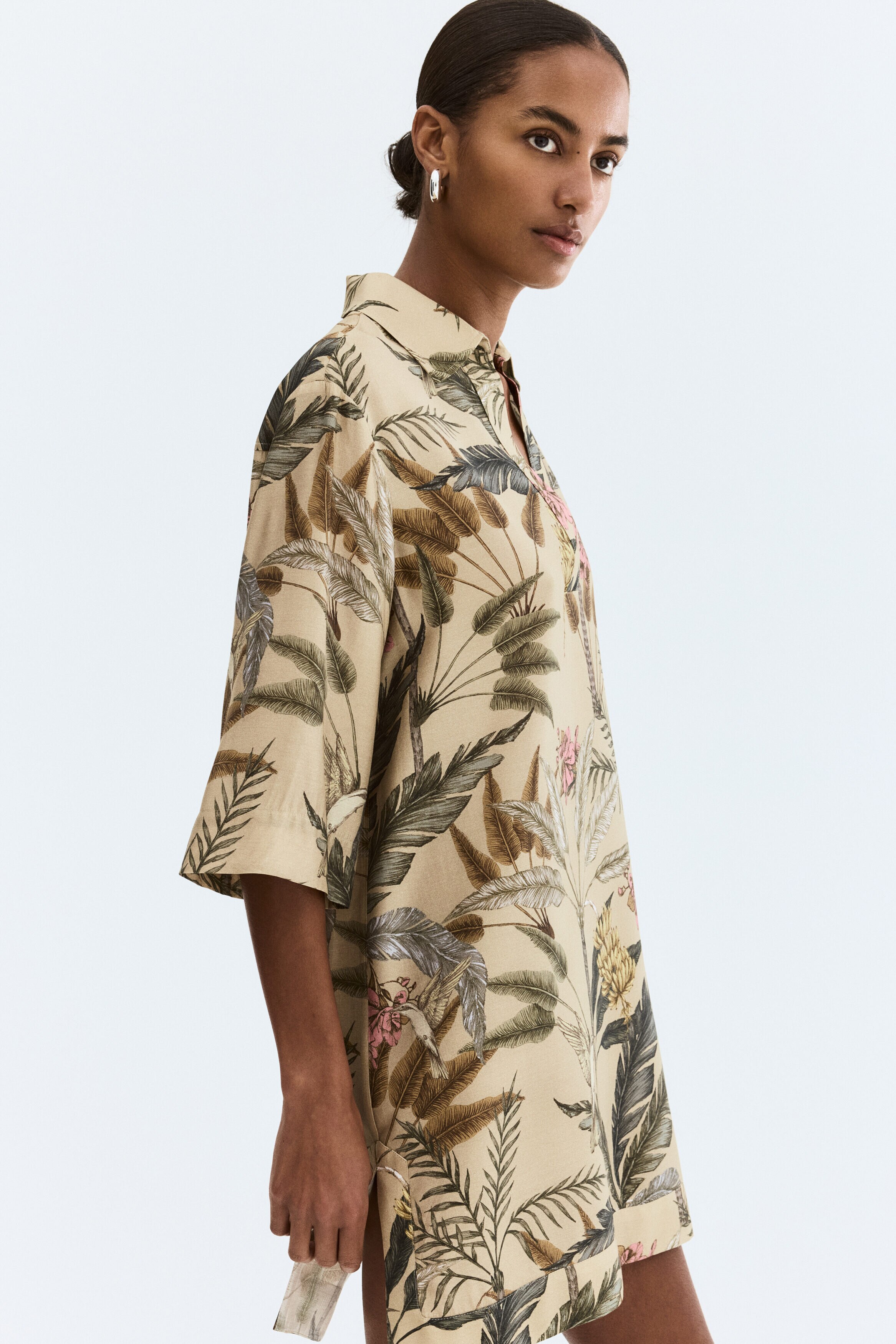 loose fit tunic dress Loose-fit tunic dress