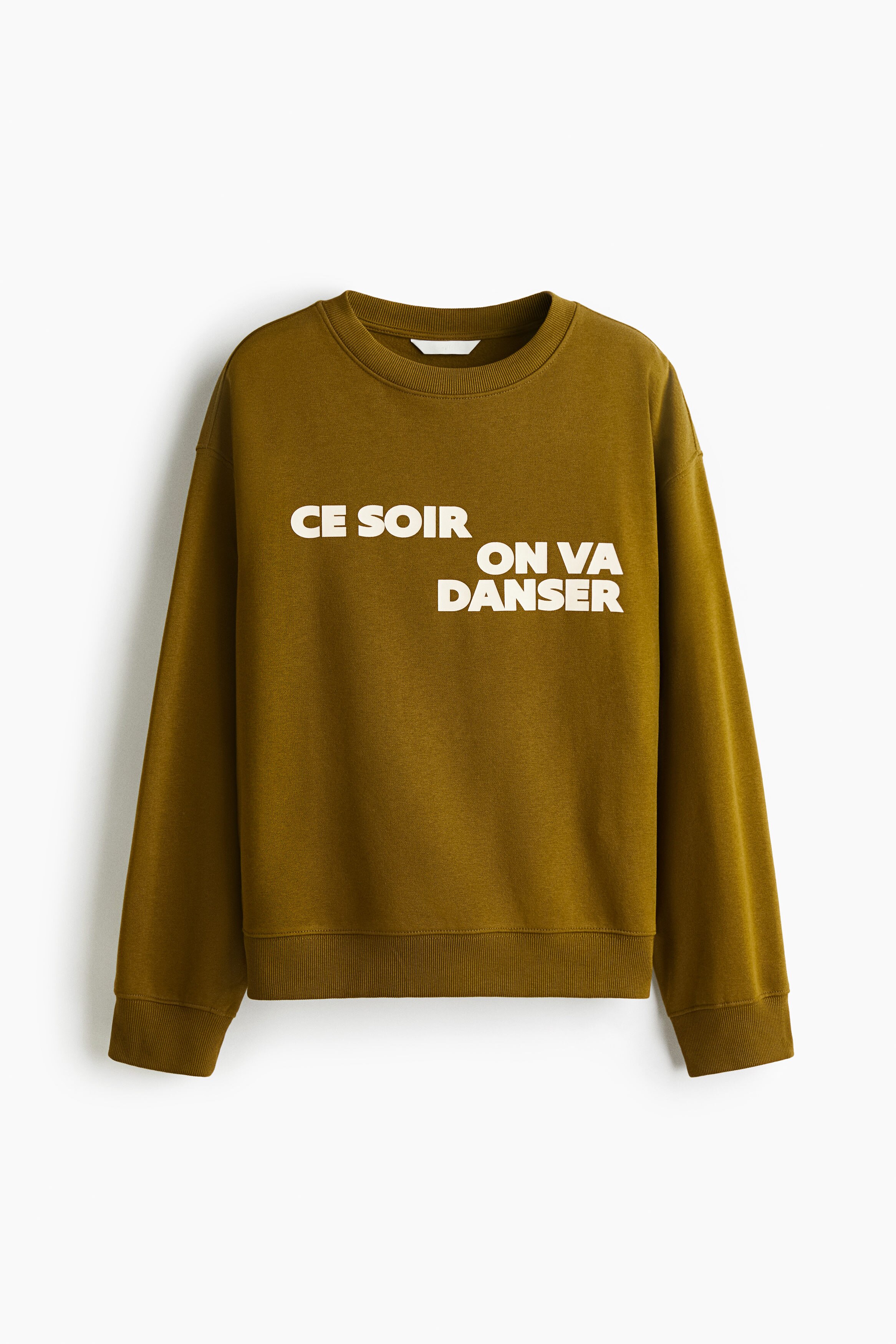 Text-motif sweatshirt