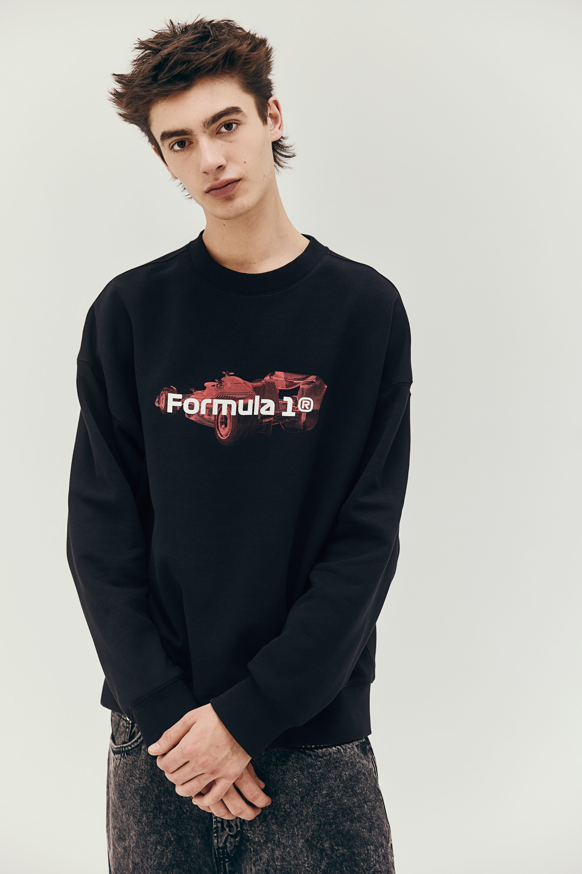 Oversized Fit Printed sweatshirt