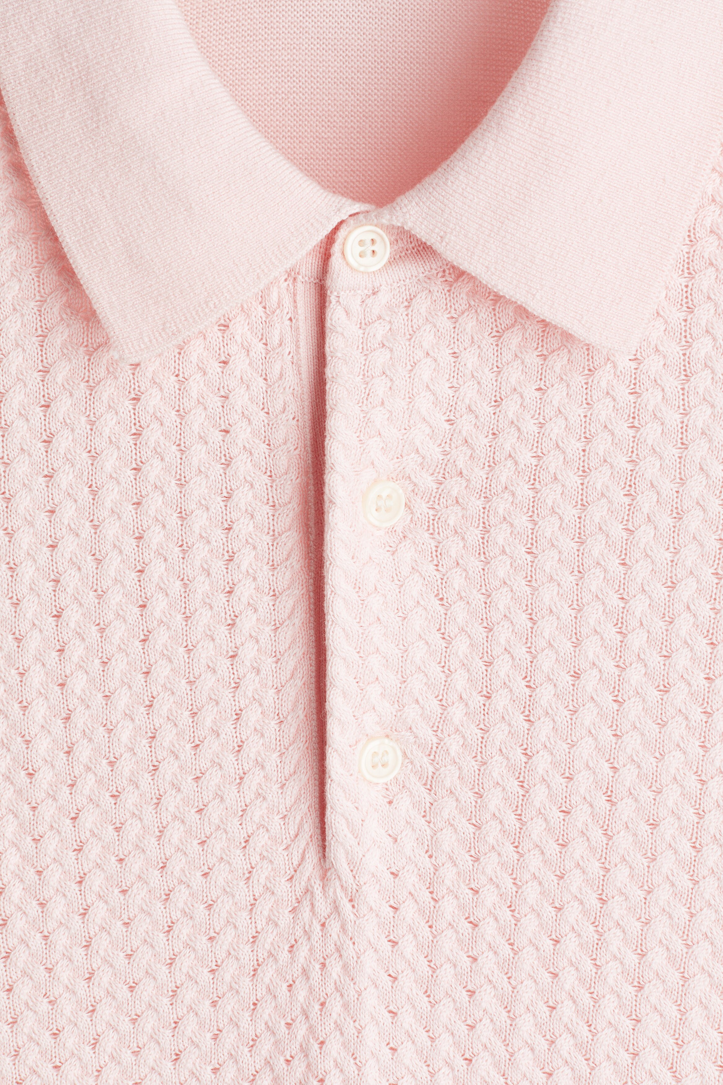 muguet uv cut polo knit ピンクベージュ muguet uv cut polo knit PINK BEIGE トップス muguet uv cut
