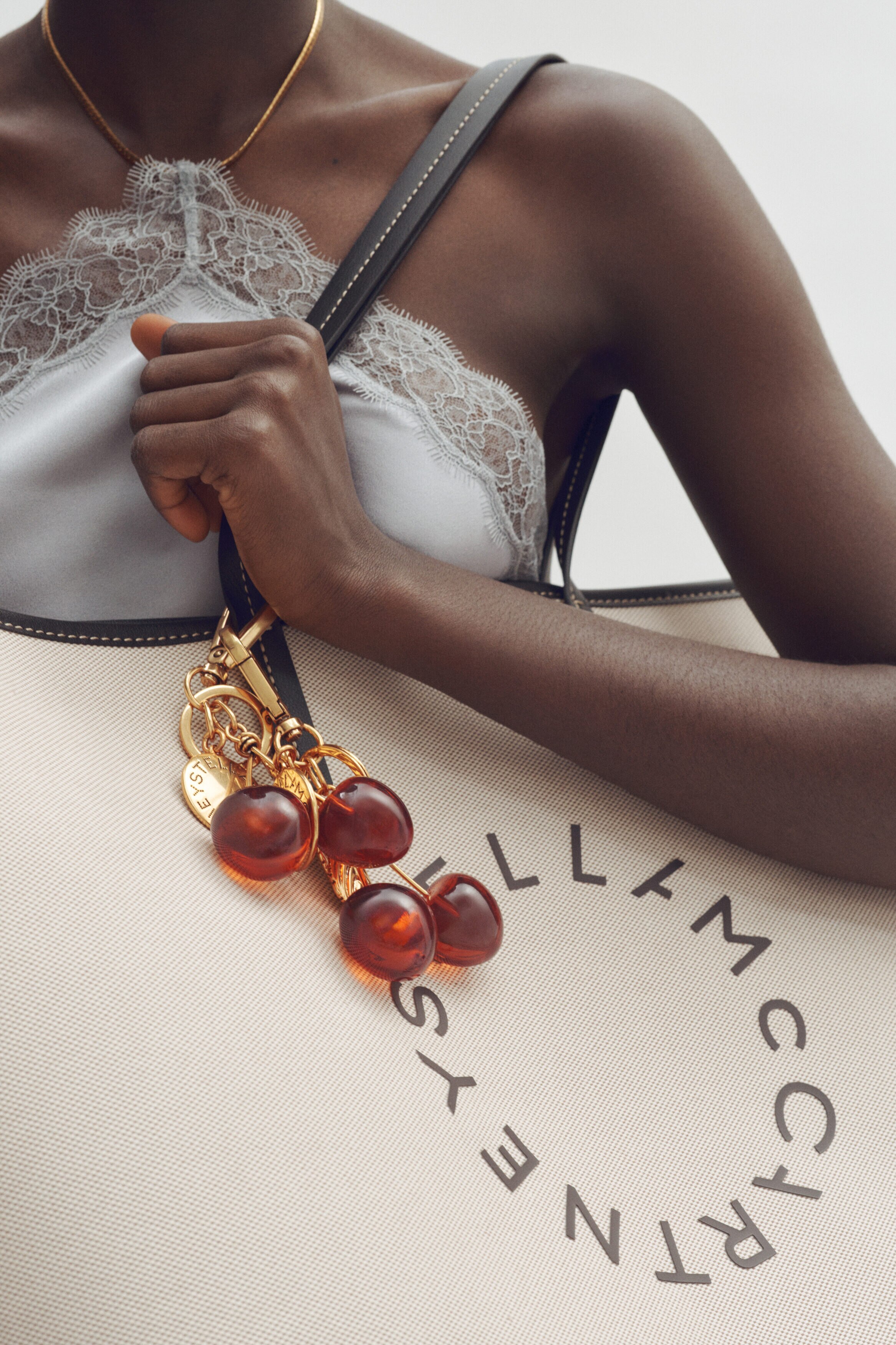 Cherry bag charm
