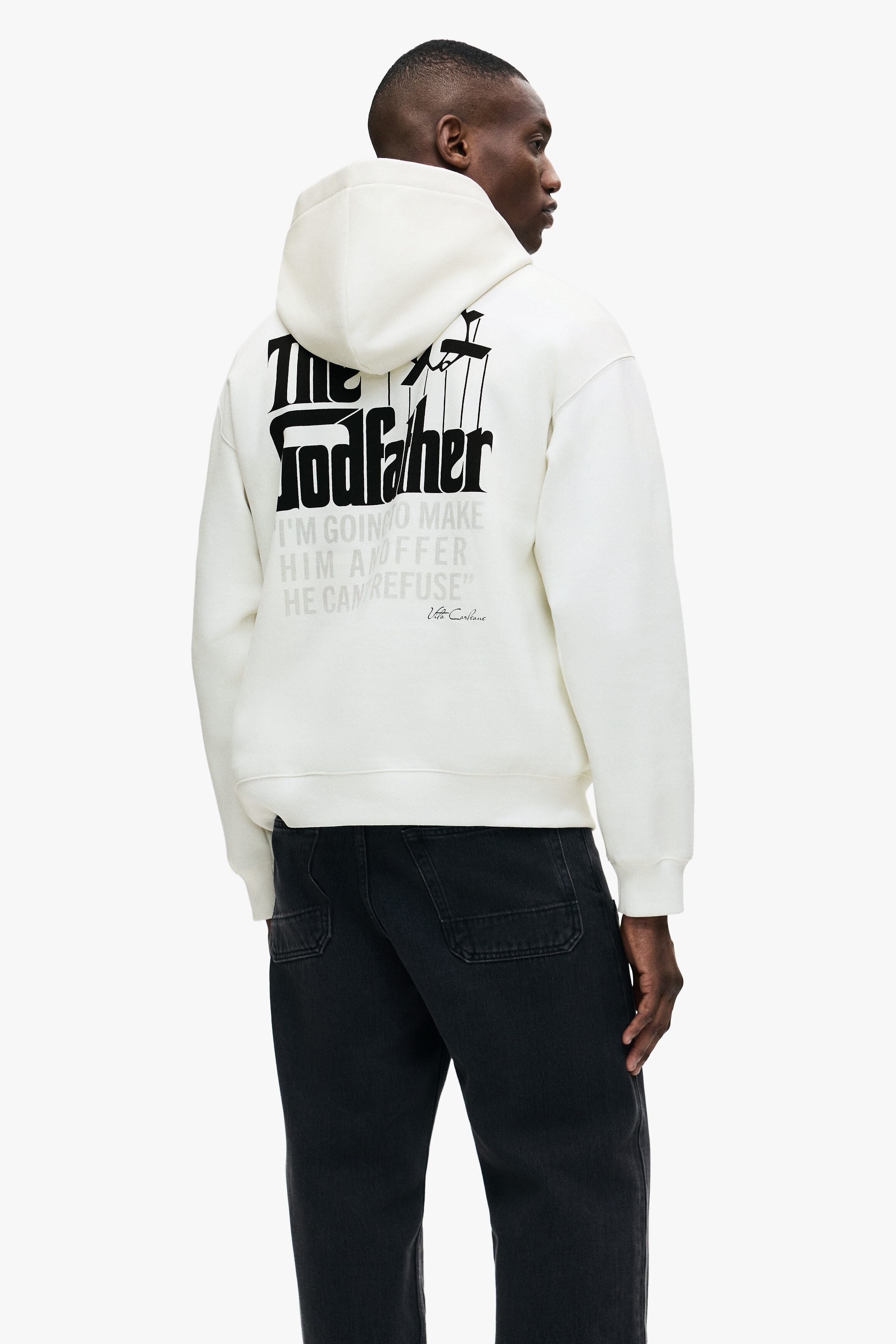Loose Fit Printed hoodie