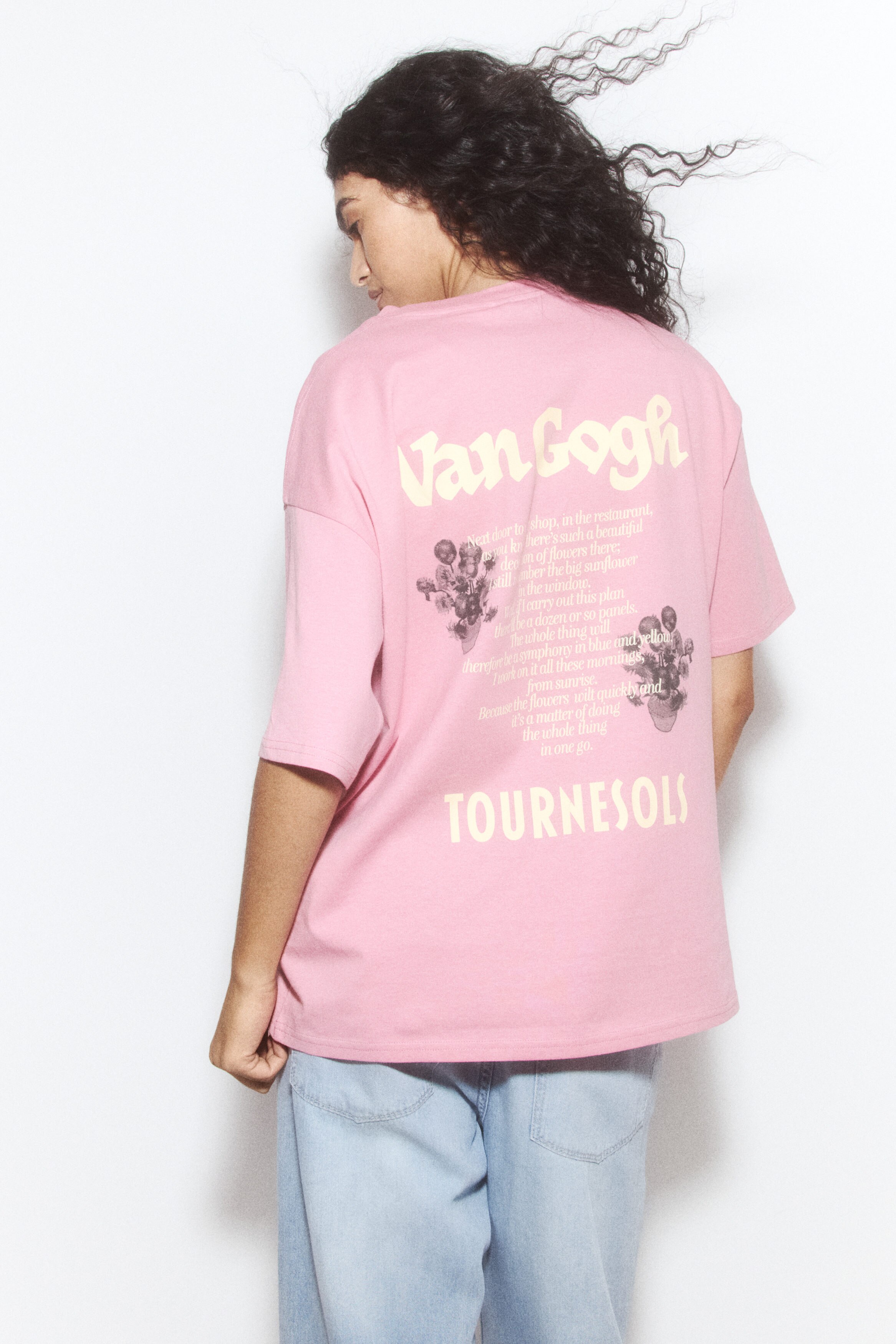 Oversized printed T-shirt