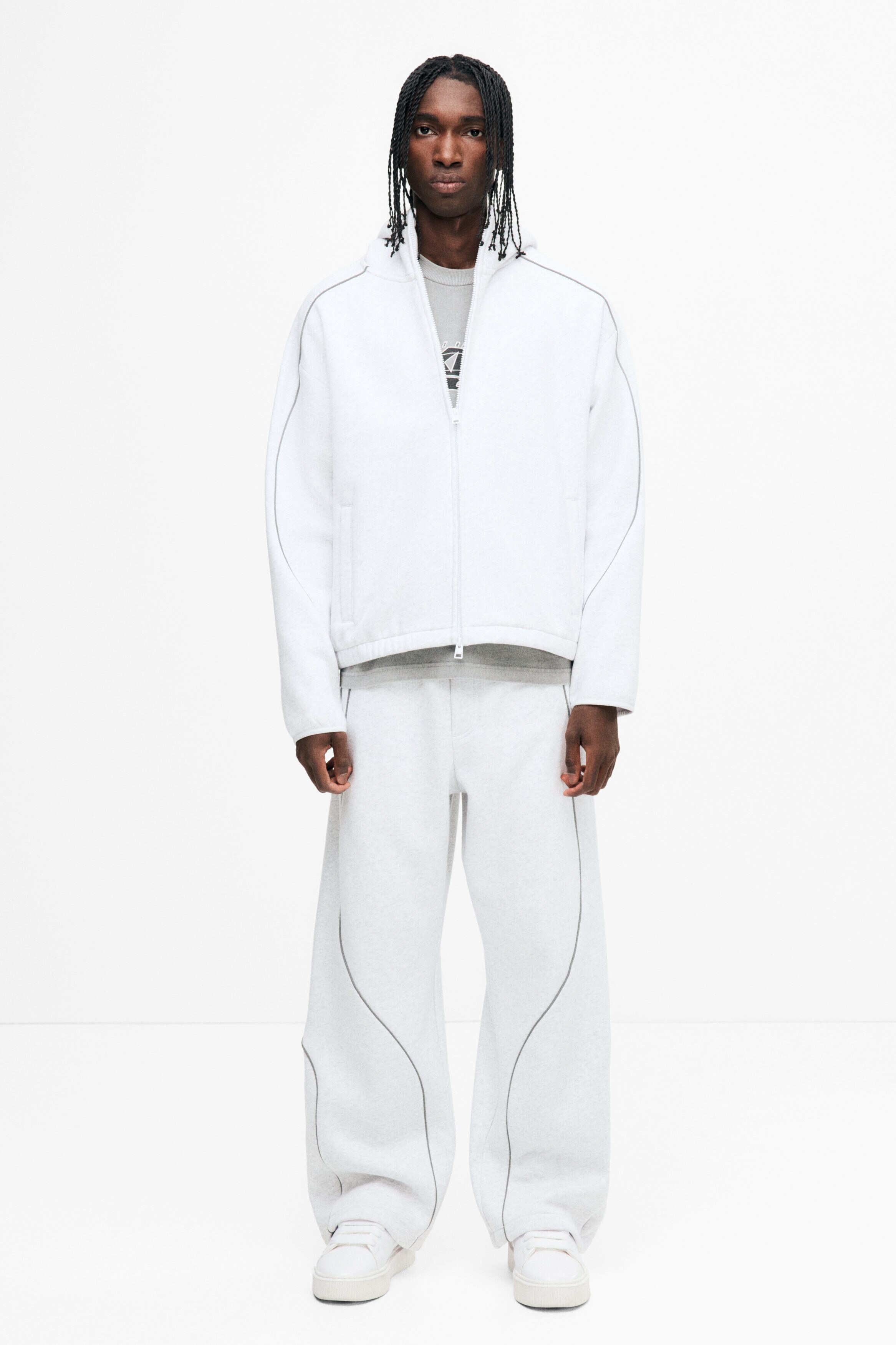 H&M♡ Loose Fit Zip-through hoodie