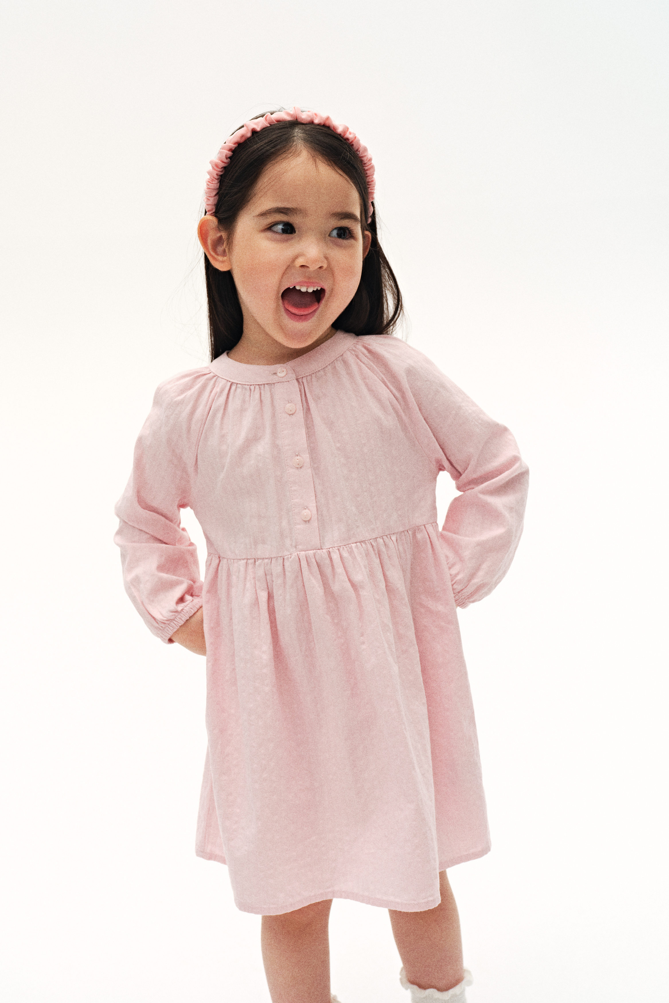 Loose-fit cotton dress Loose-fit cotton dress