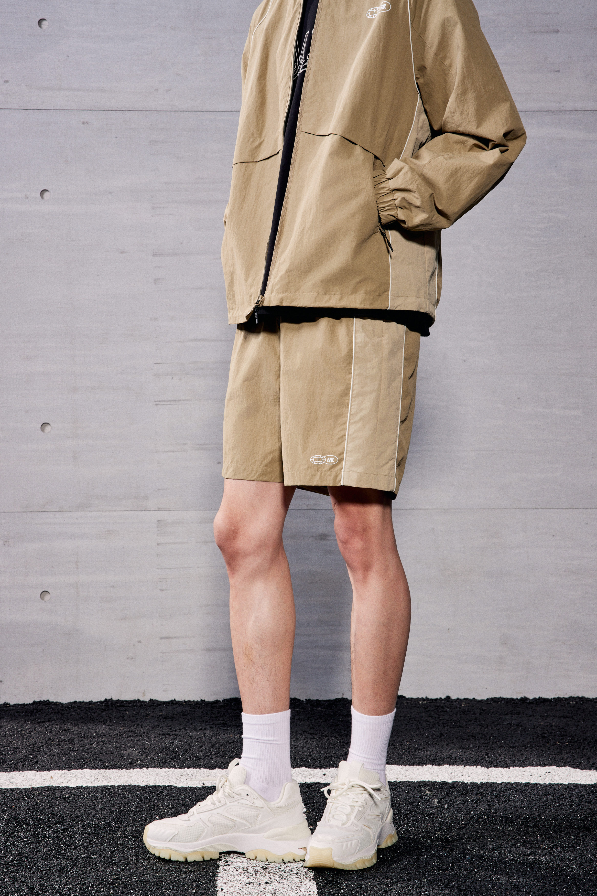 Loose Fit Nylon shorts