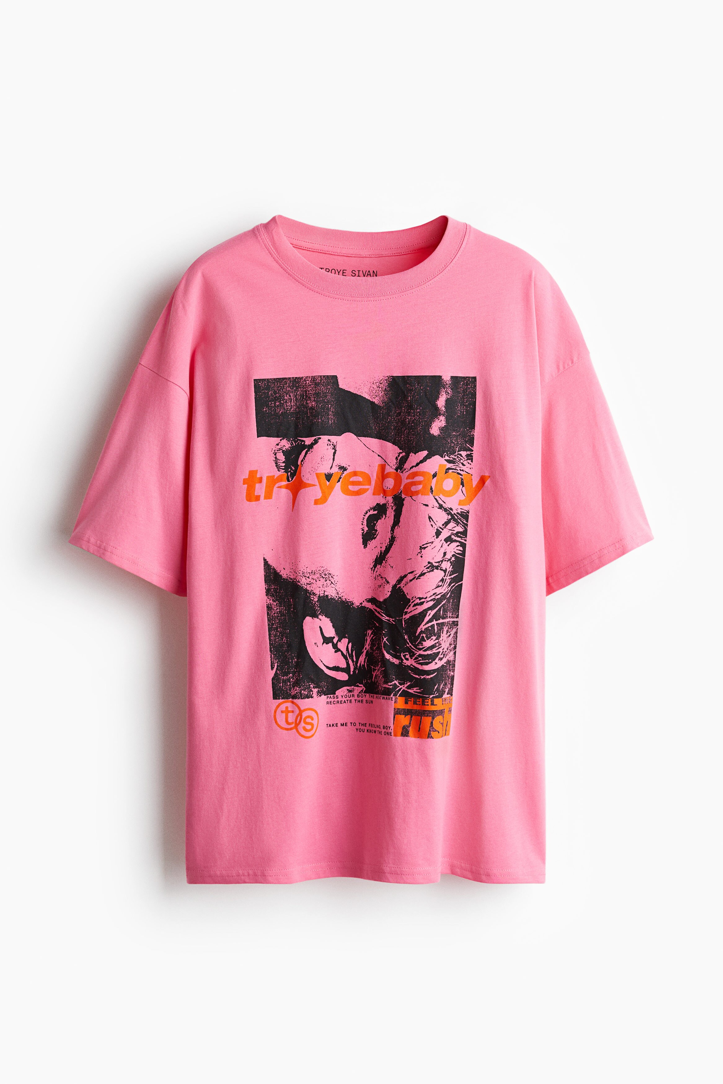 Oversized printed T-shirt