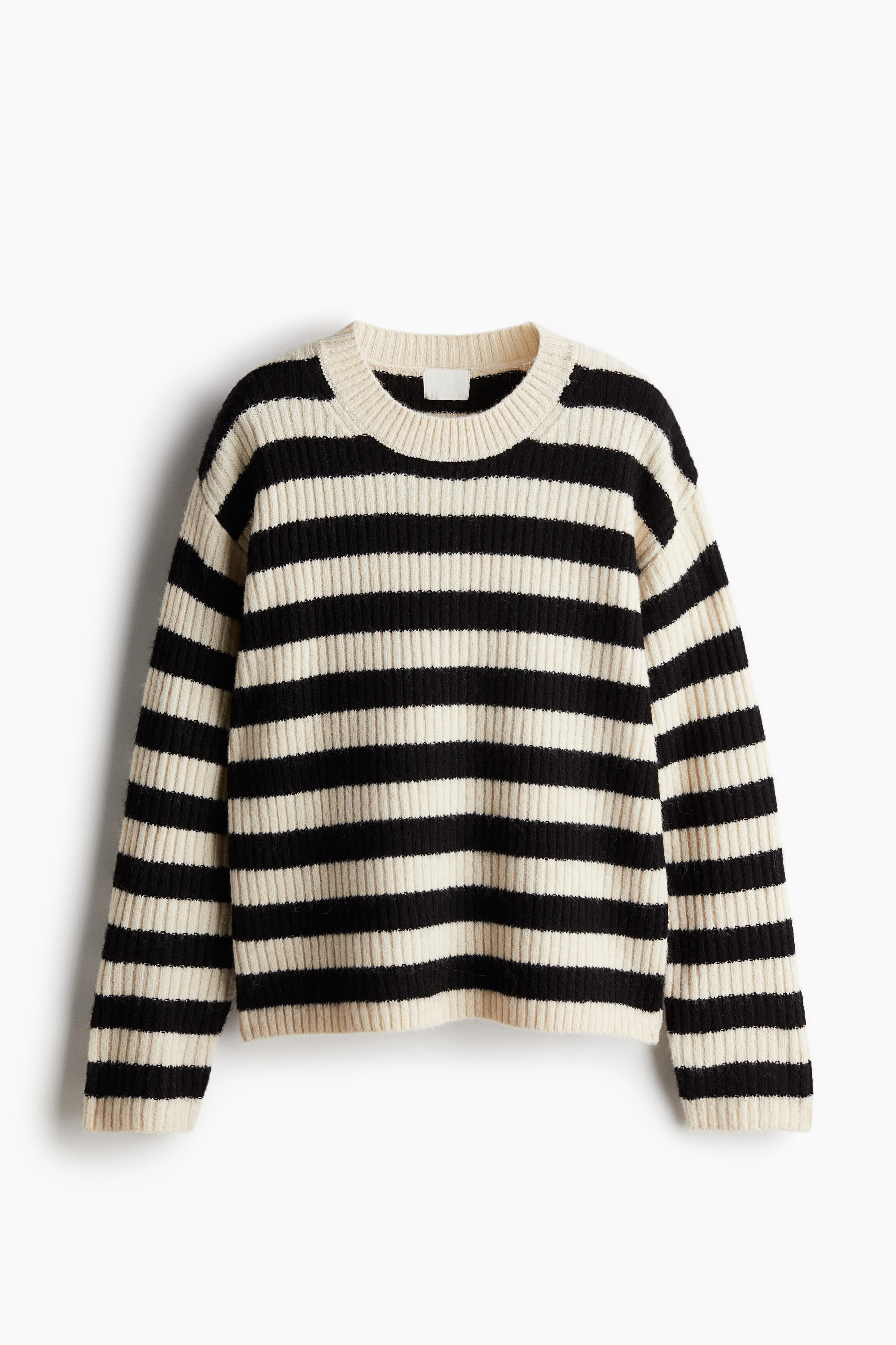 Rib-knit jumper