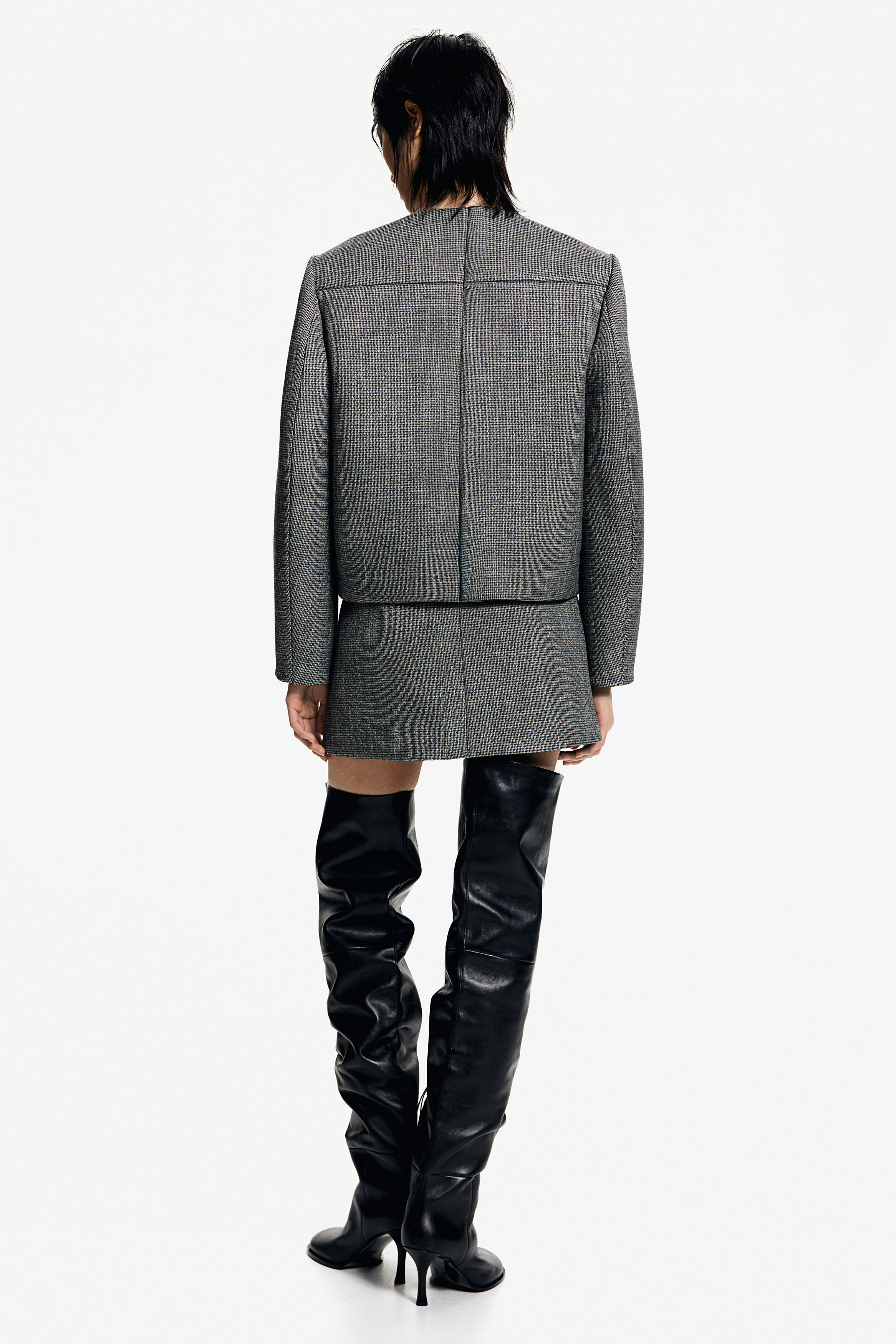 Structured twill jacket