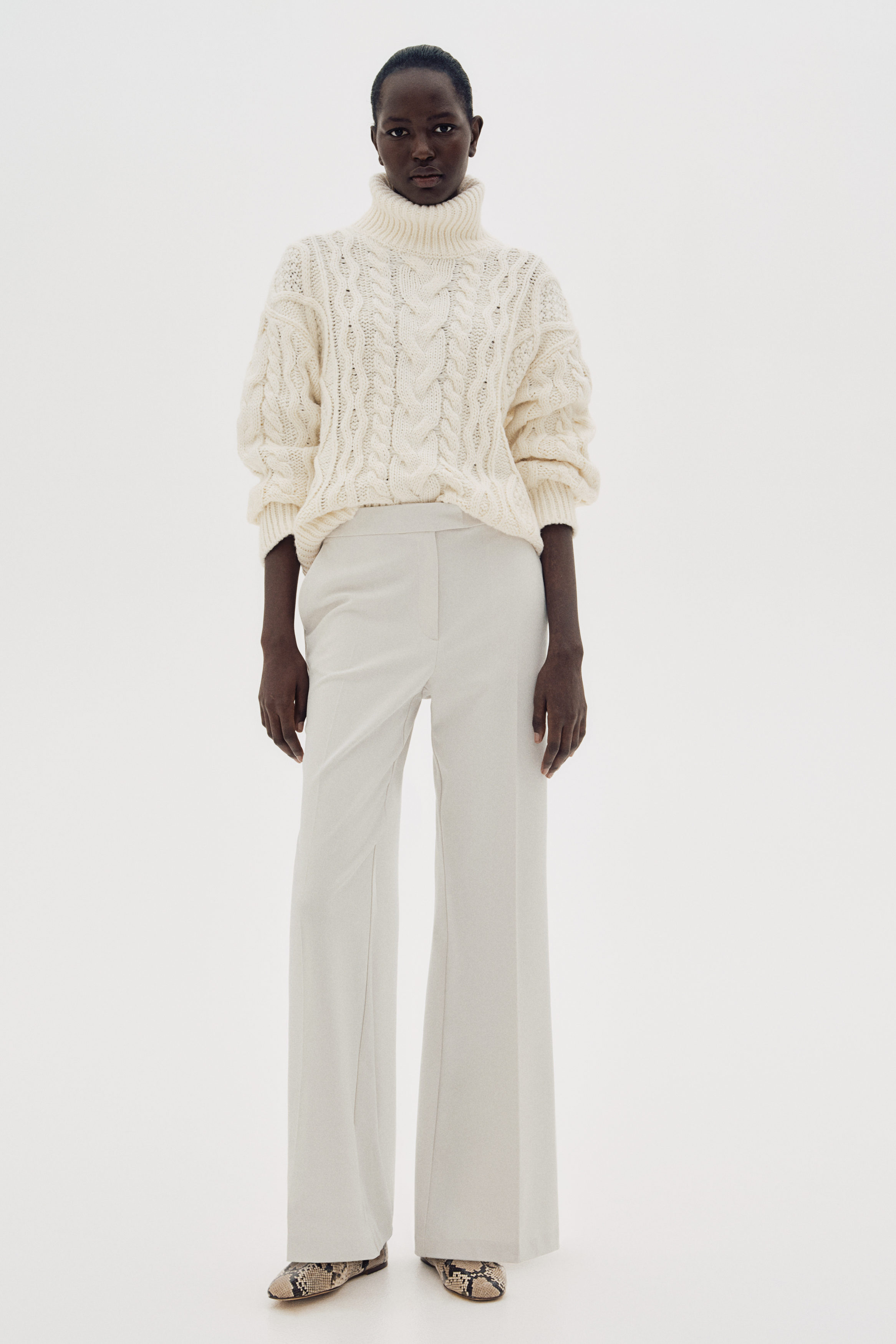 Bootcut trousers
