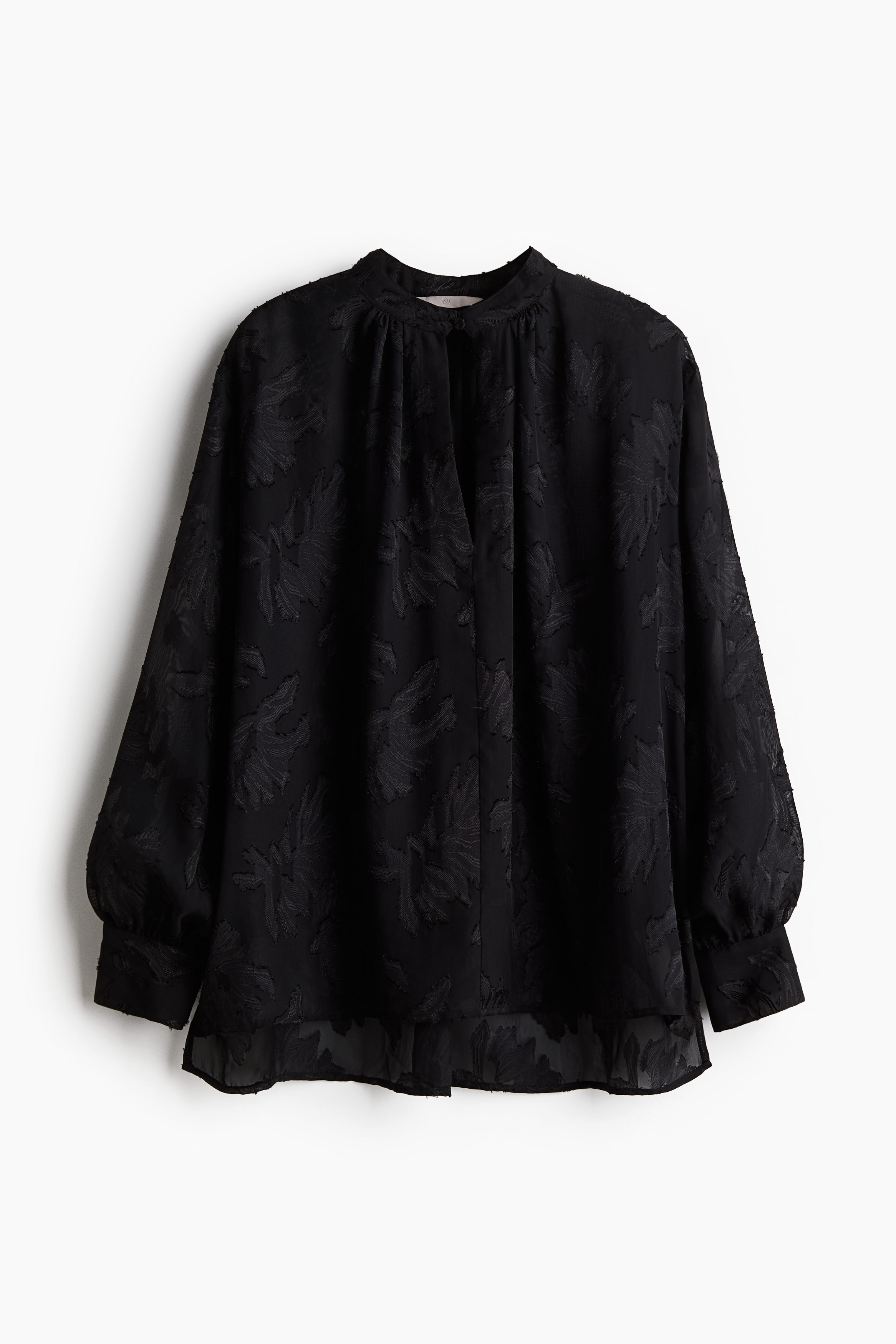 極美品✨　Ameri UND BOTANICAL JACQUARD BLOUSE 極美品✨ Ameri UND BOTANICAL JACQUARD BLOUSE Jacquard-weave