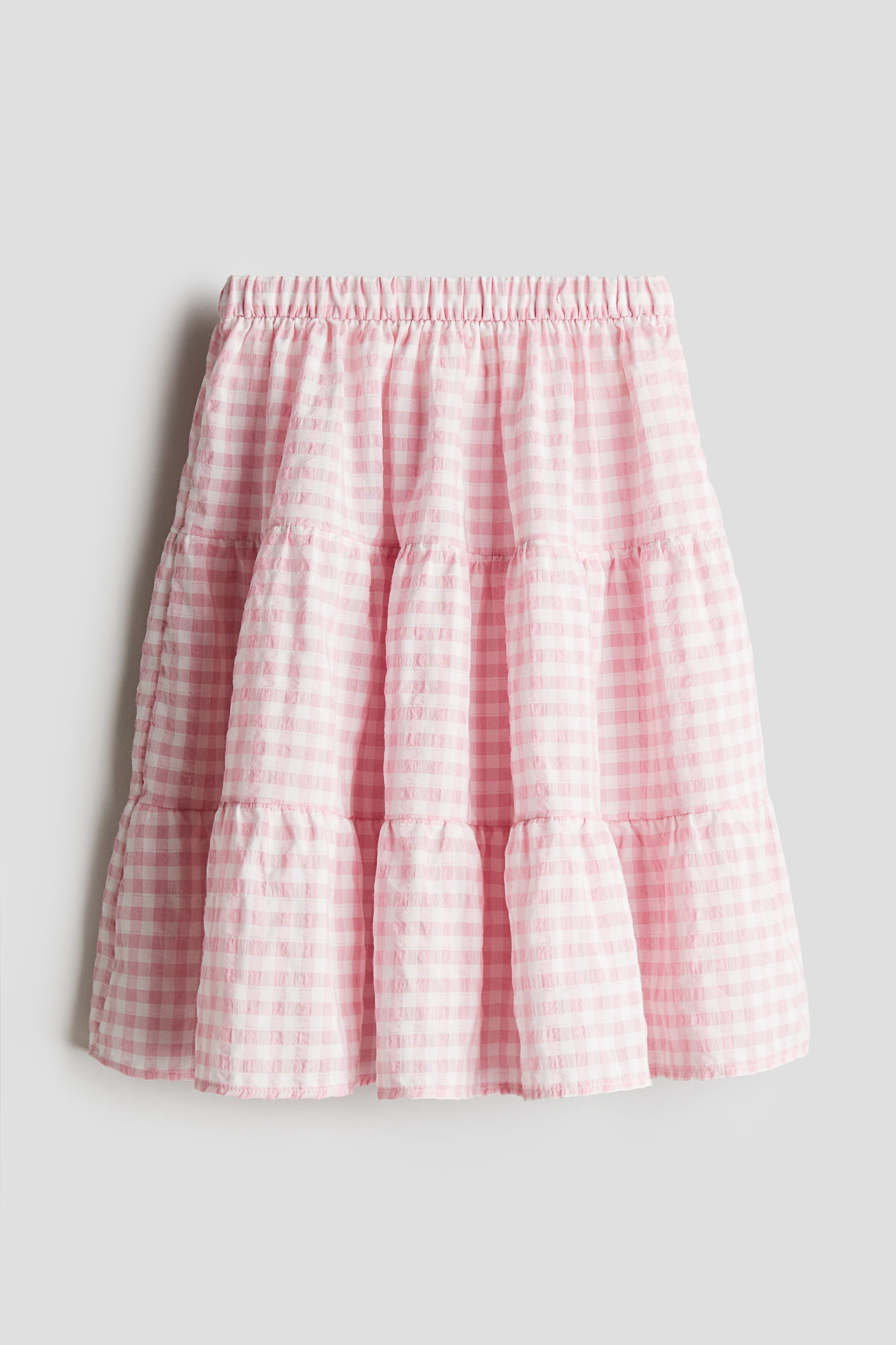 Seersucker skirt